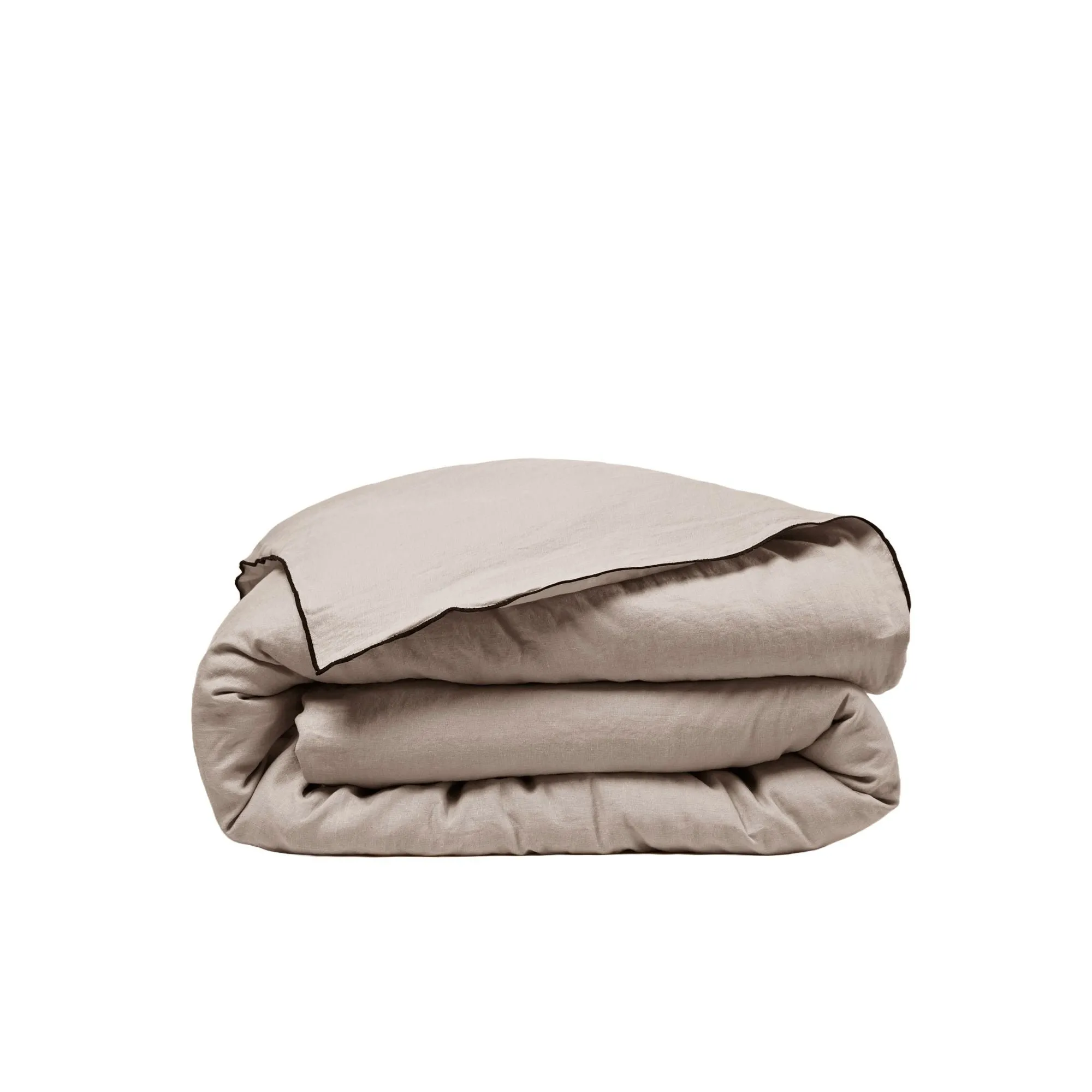 Housse de couette Beige CARLINA