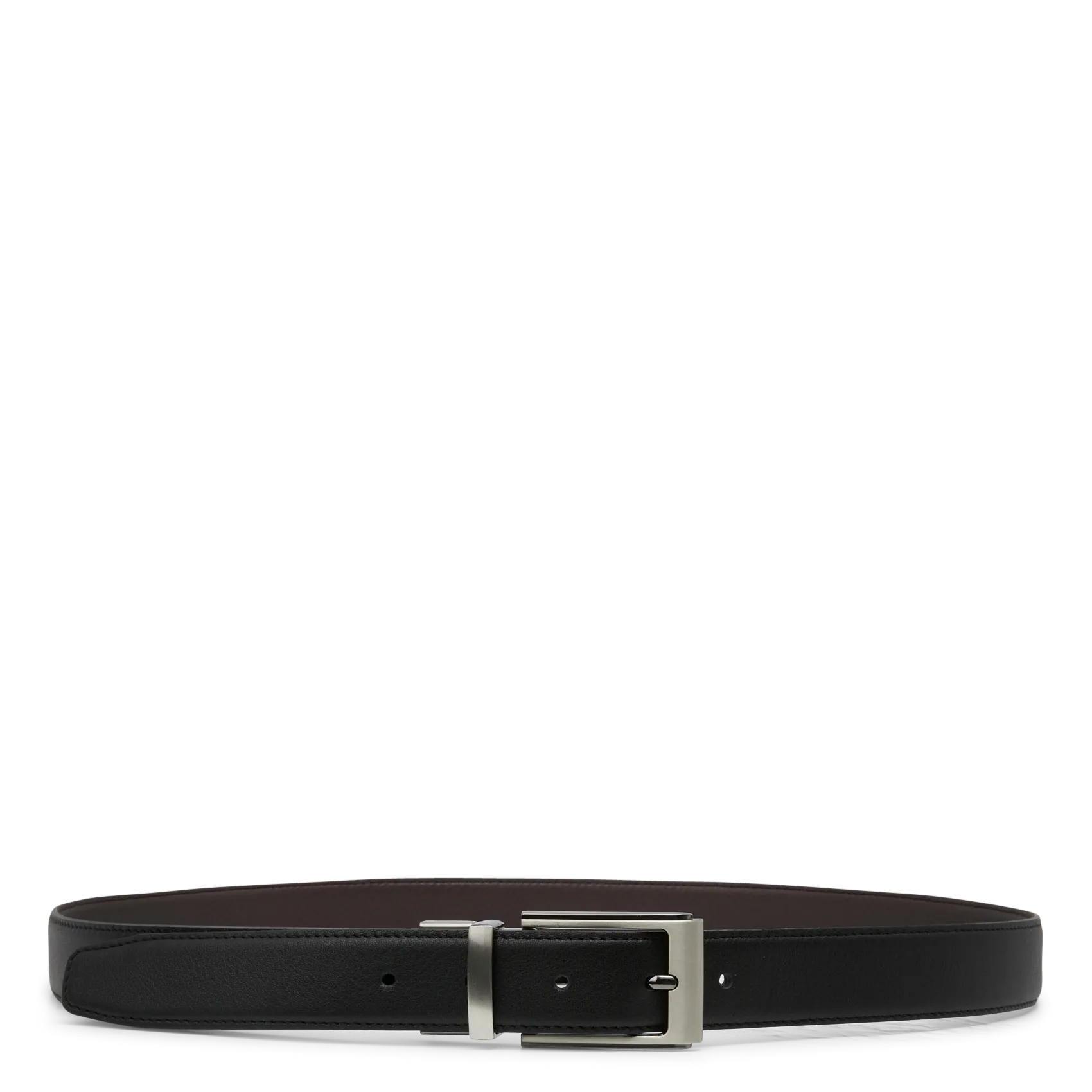 Ceinture réversible en cuir Multicolore