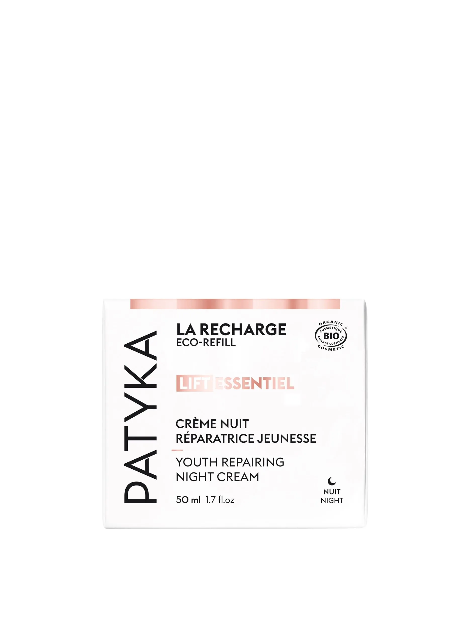 RECHARGE CRÈME NUIT REPARATRICE JEUNESSE