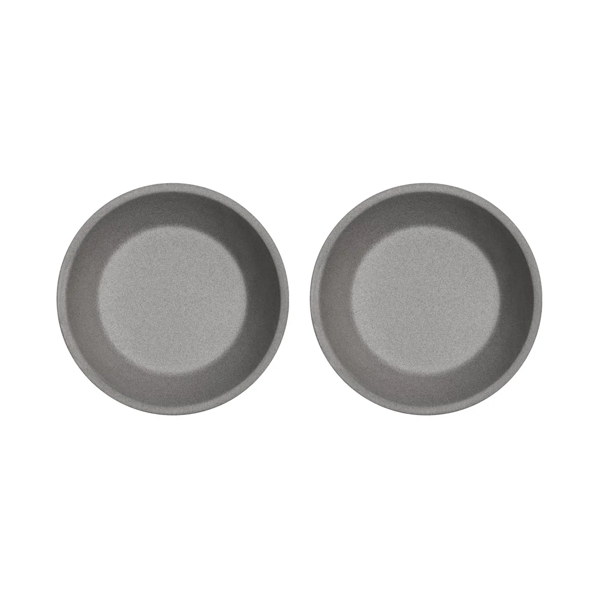 Assiette en terre cuite Gris