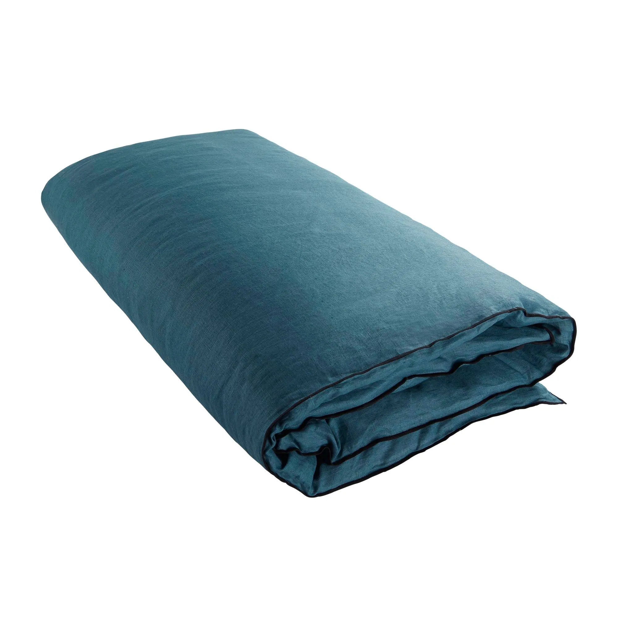 Housse d'édredon Bleu CARLINA