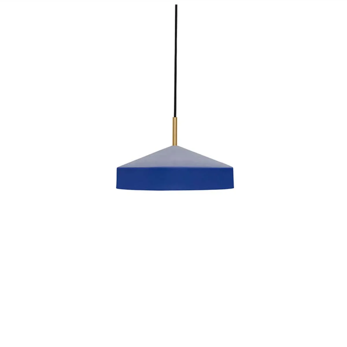Lampe pendant en métal Bleu