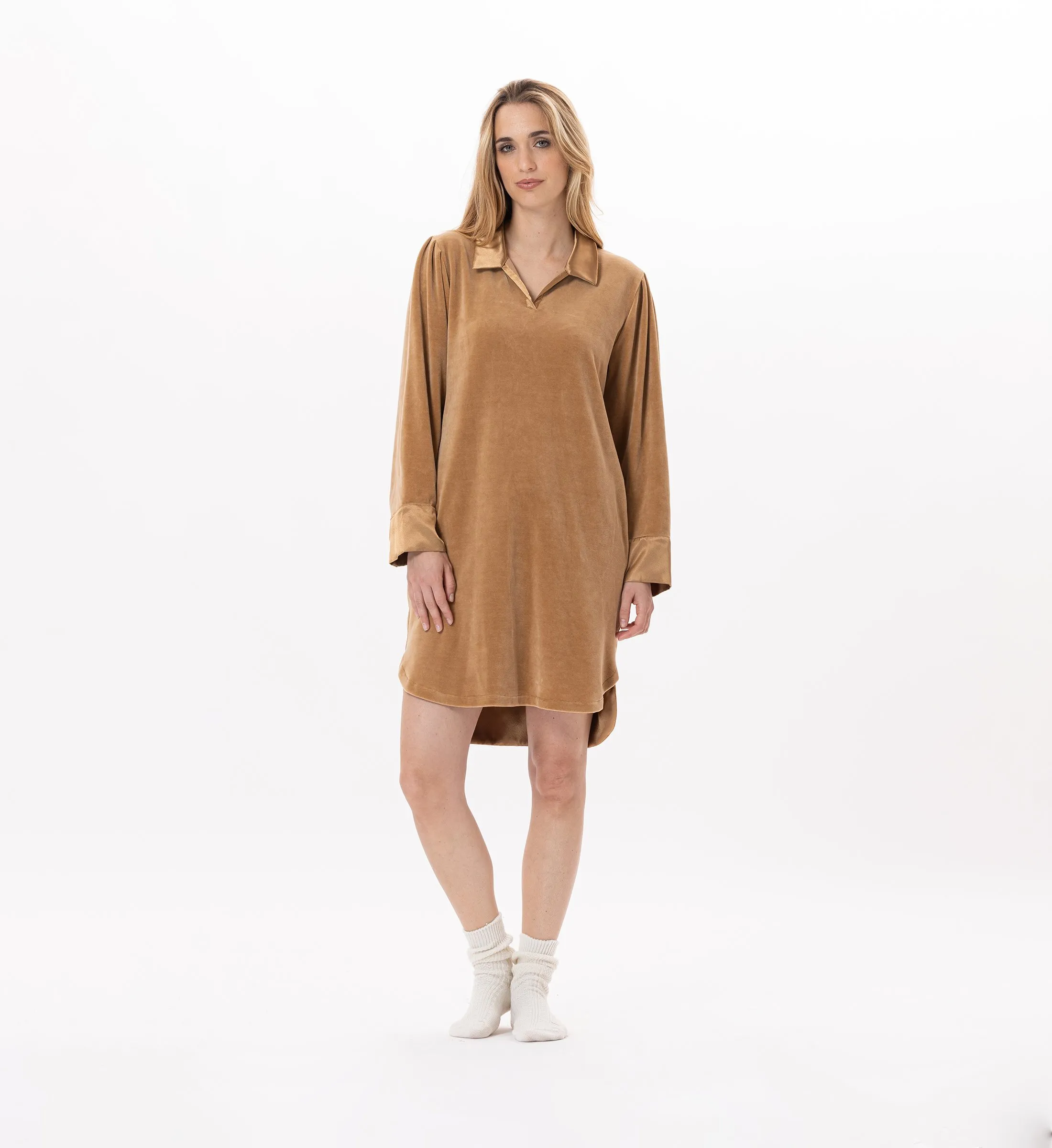 Robe en velours Doré VELVET 840