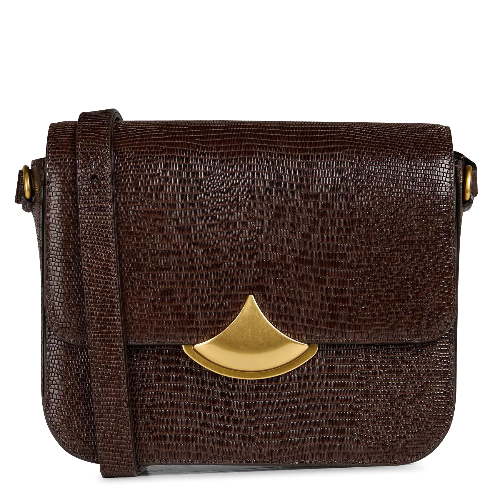 Sac bandoulière en cuir Marron DIVILUZ E