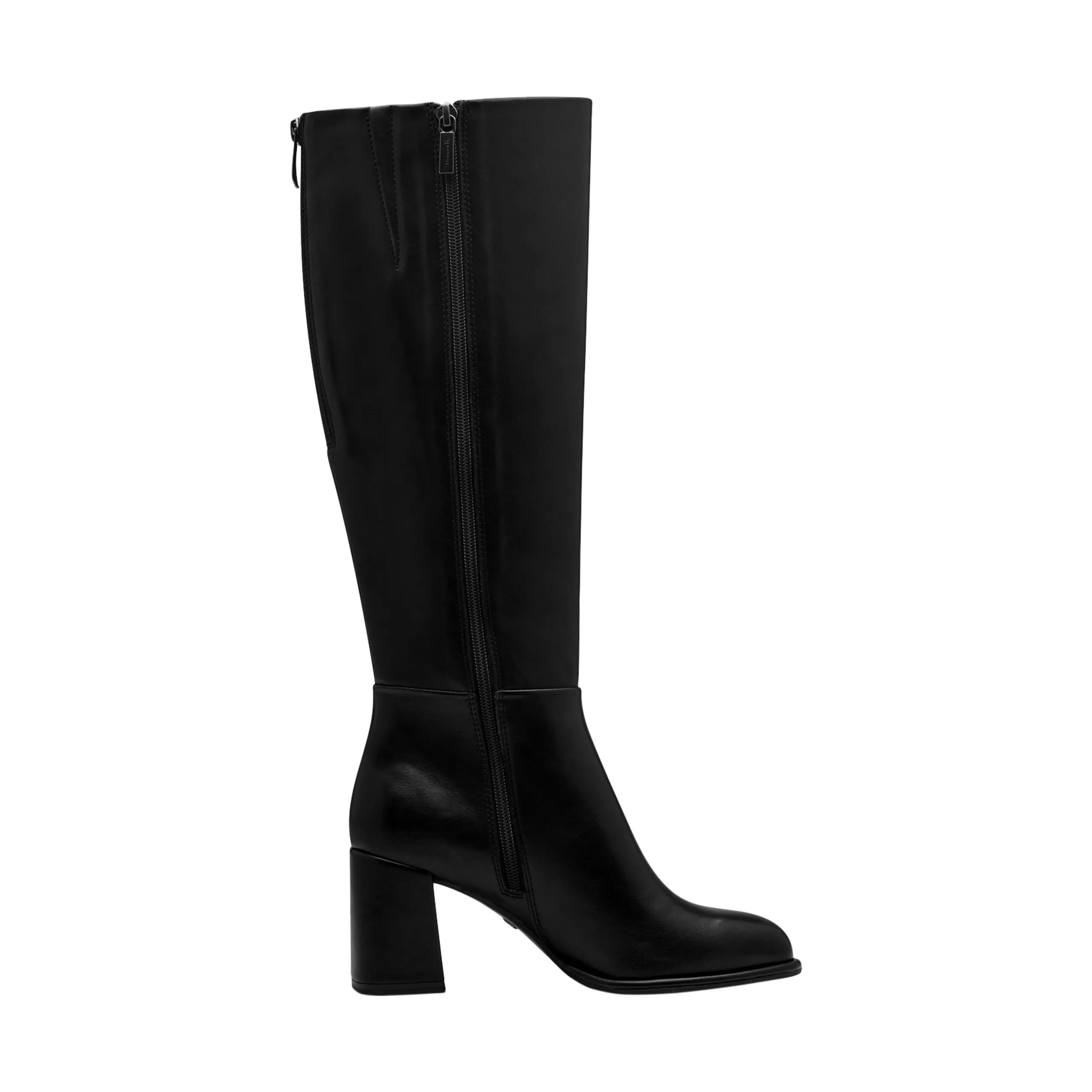 Bottes à zip Noir