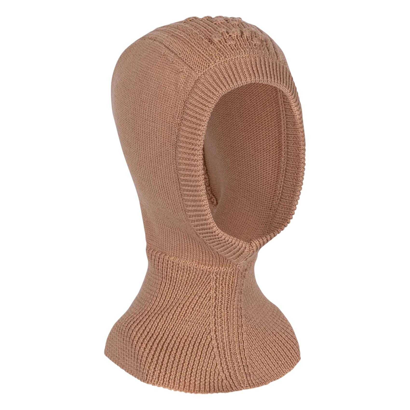 Cagoule en laine Marron CABBY