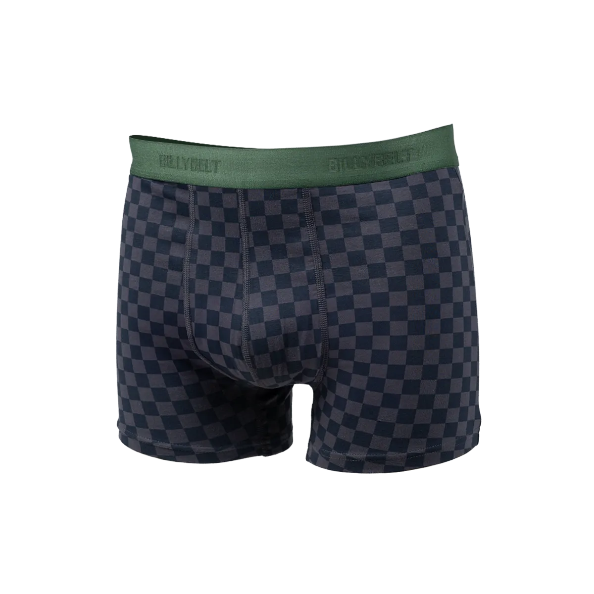 Boxer en coton biologique Bleu CHECKMATE