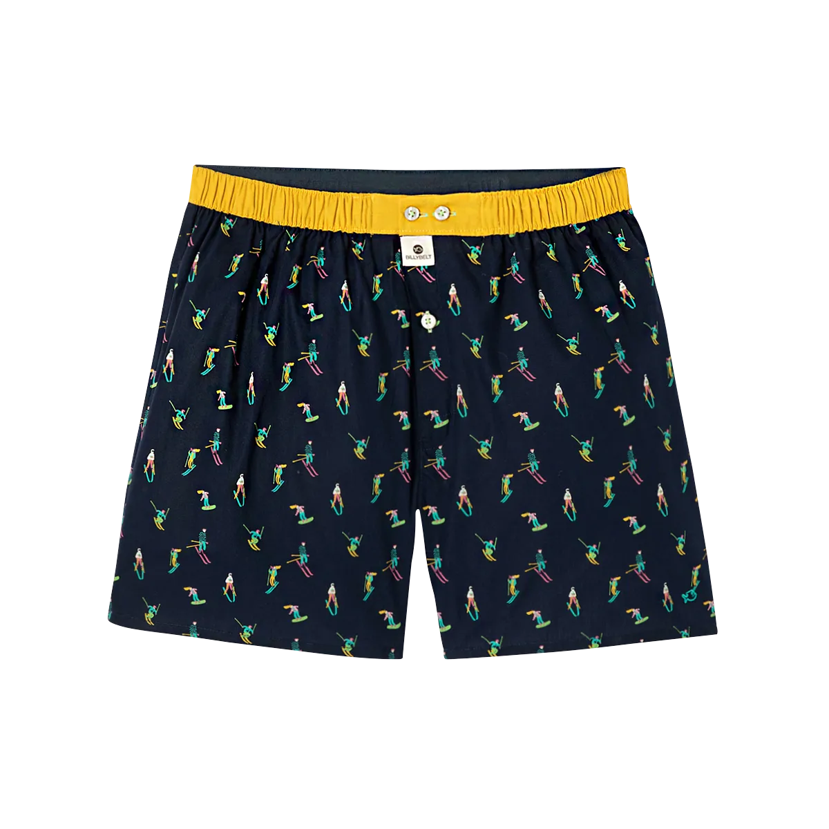 Caleçon en coton biologique Bleu TOUT SCHUSS