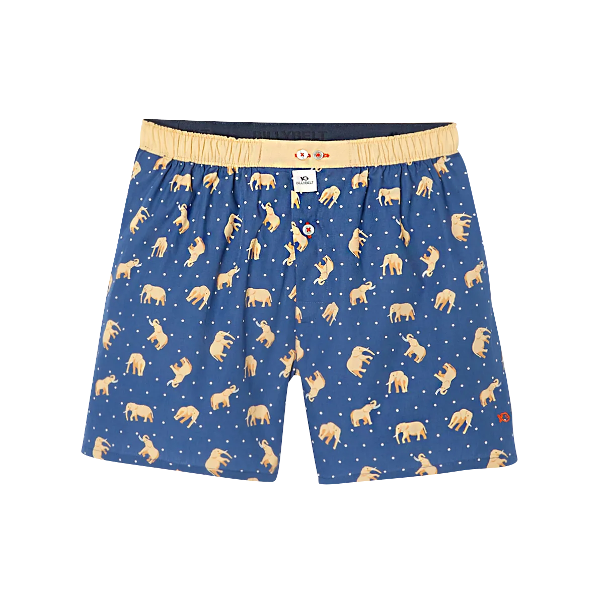 Caleçon en coton biologique Bleu ELEPHANT DREAM