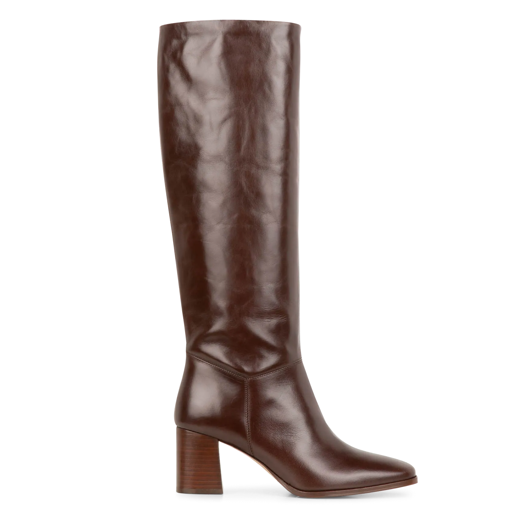 Bottes en cuir Marron N°109