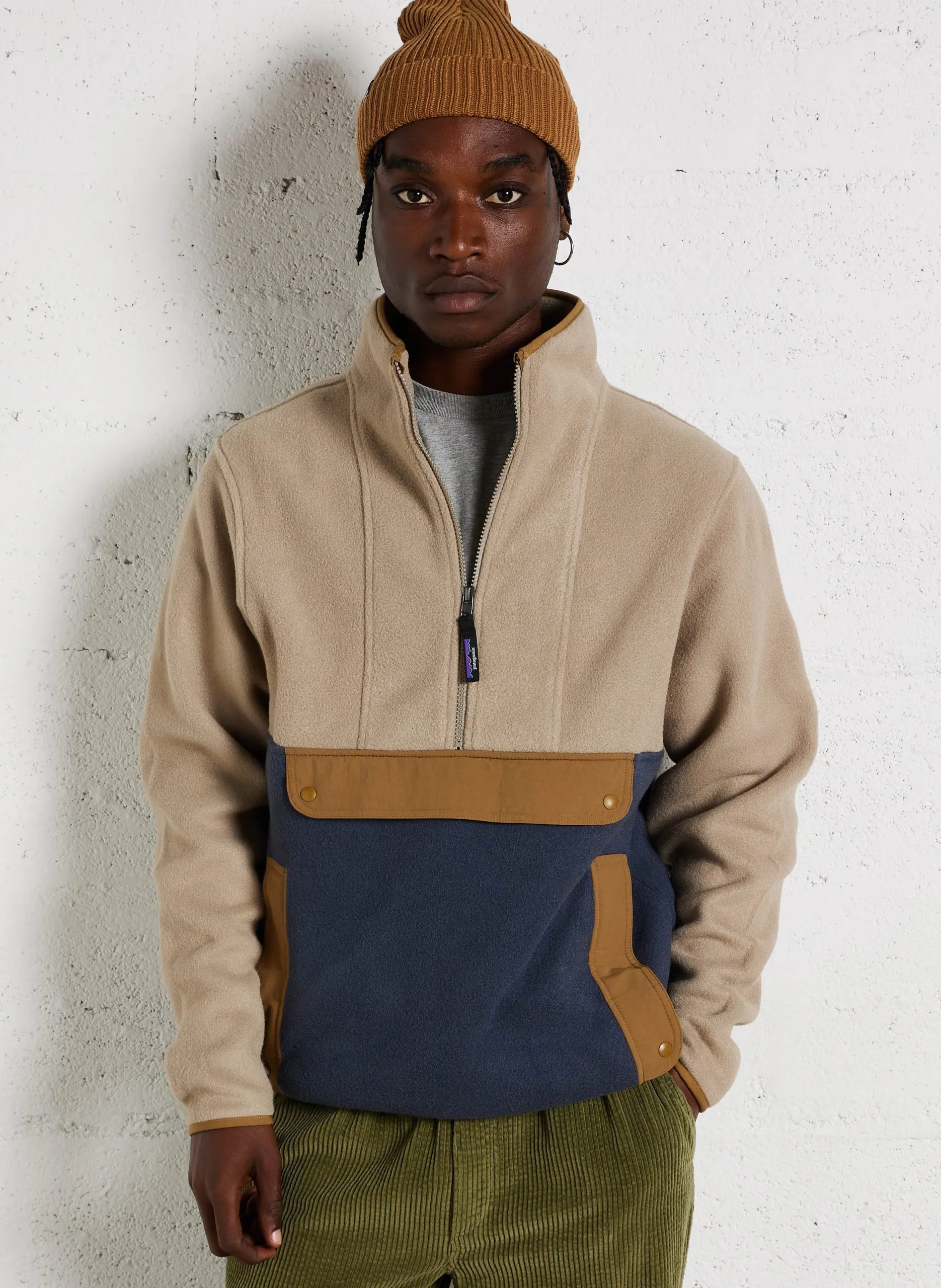 Polaire Bleu Synch Anorak