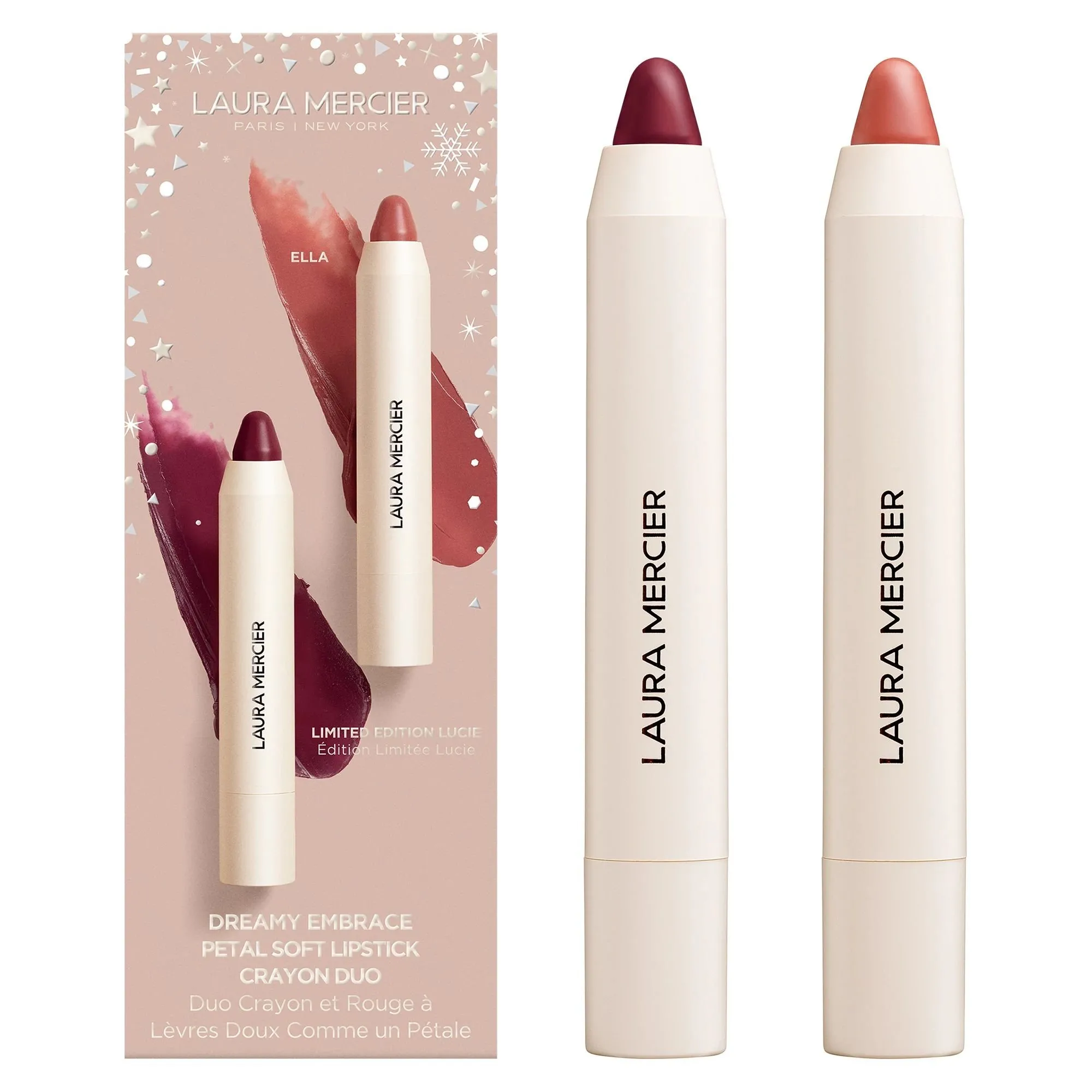 Dreamy Embrace - Duo Petal Soft Lipstick Crayon