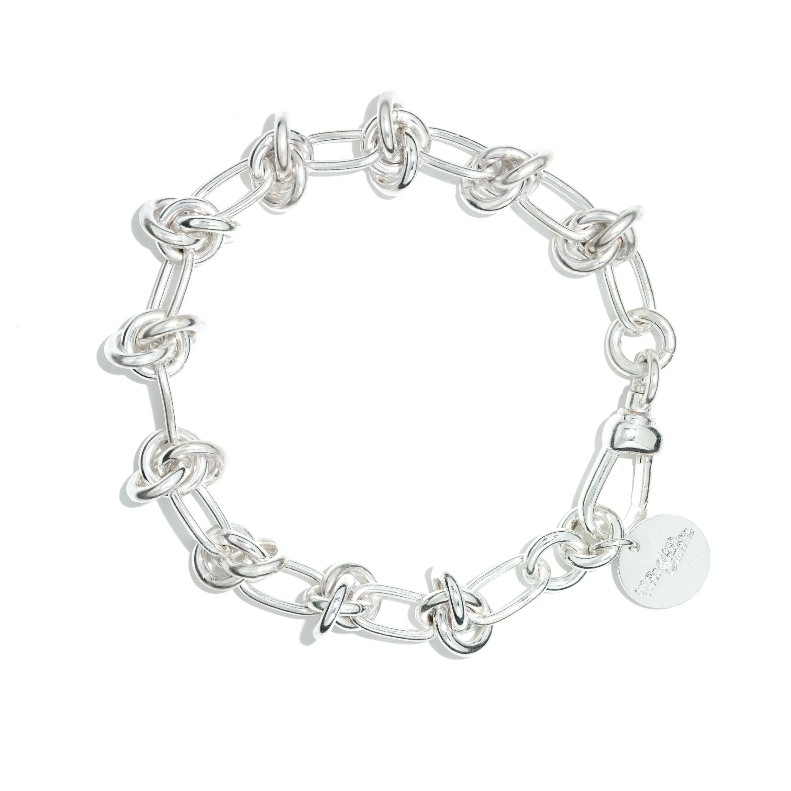 Maxi bracelet doré à l'or fin Argent ATHÉNA