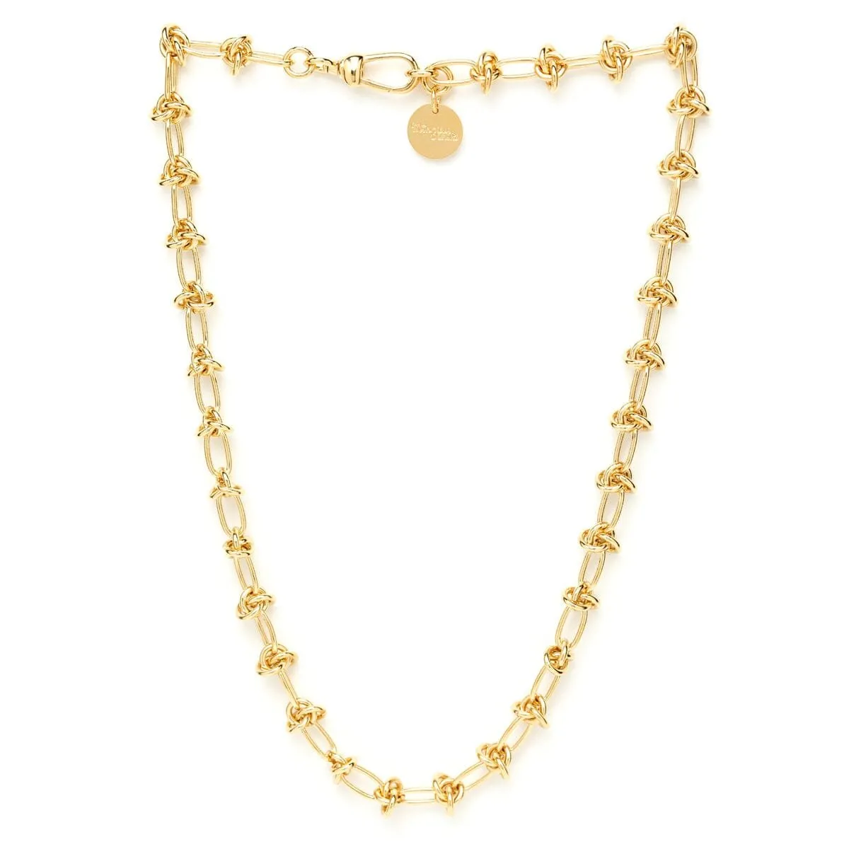 Collier plaqué argent Doré ATHÉNA