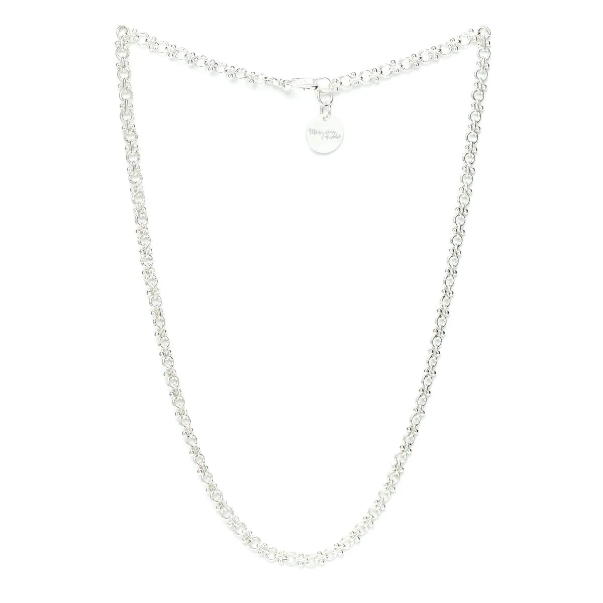 Collier doré à l'or fin Argent HÉBÉ