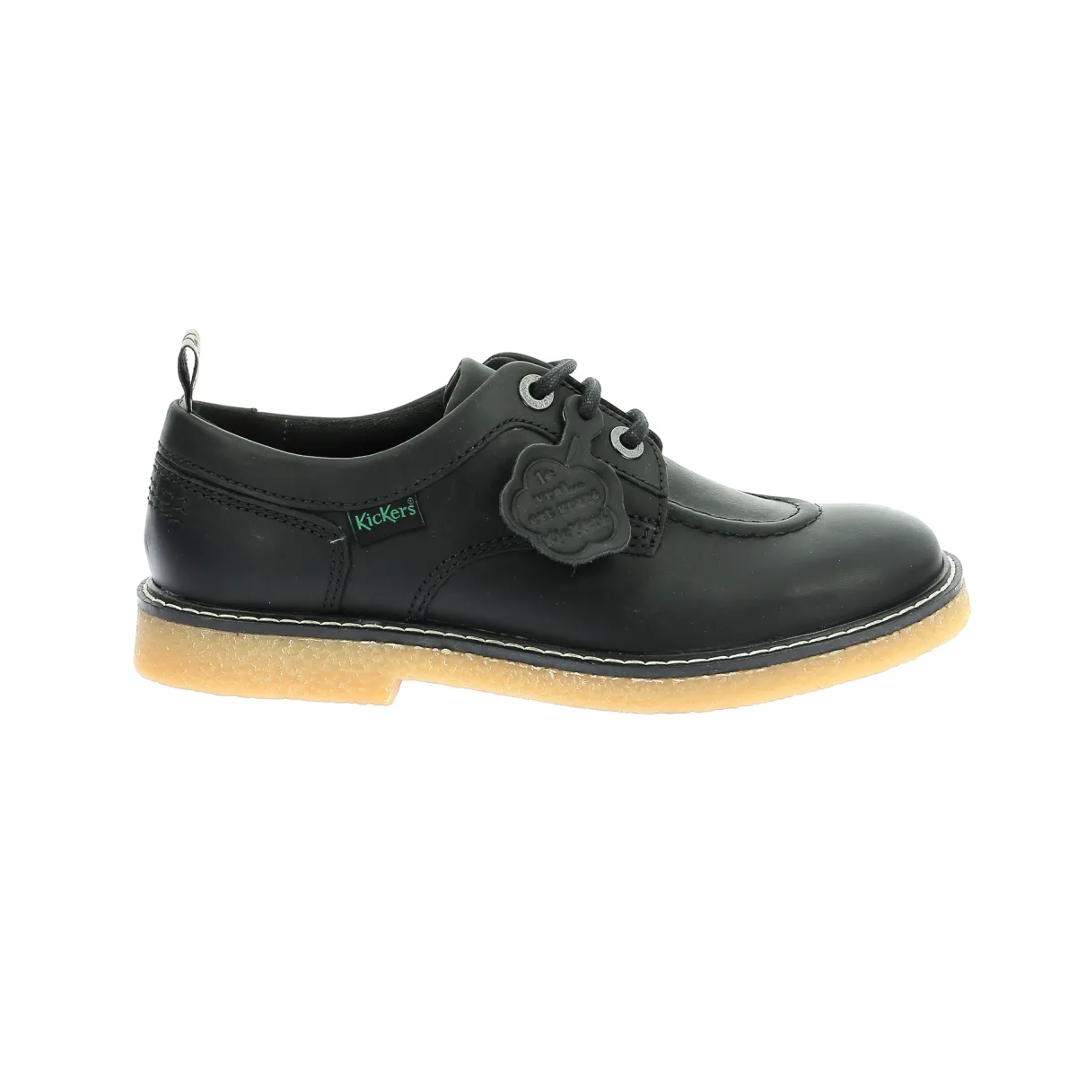 Derbies cuir Noir KICK LEVY