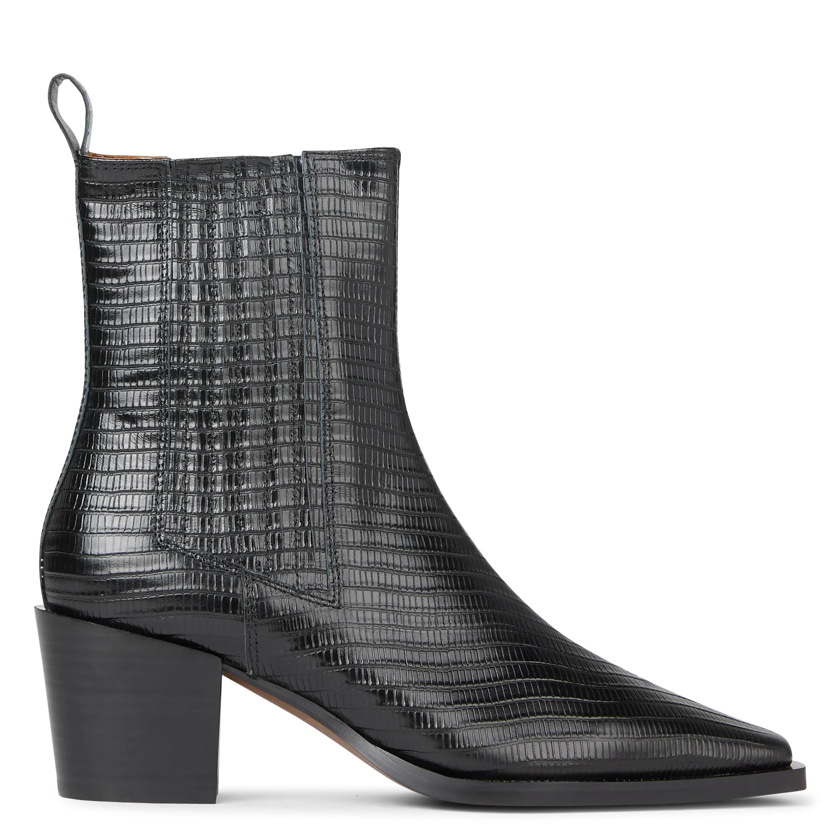 Bottines en cuir Noir JANE II