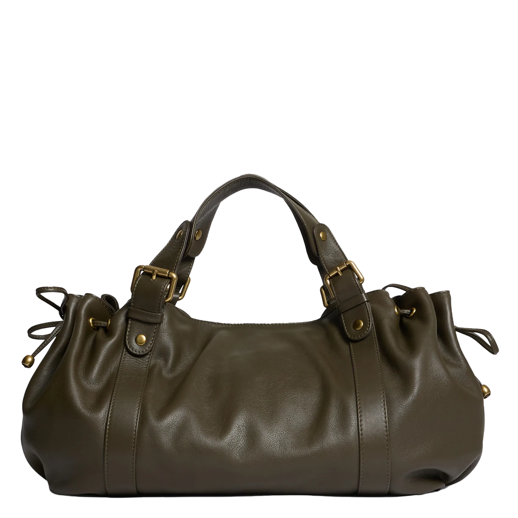 Sac à main en cuir Vert 24H