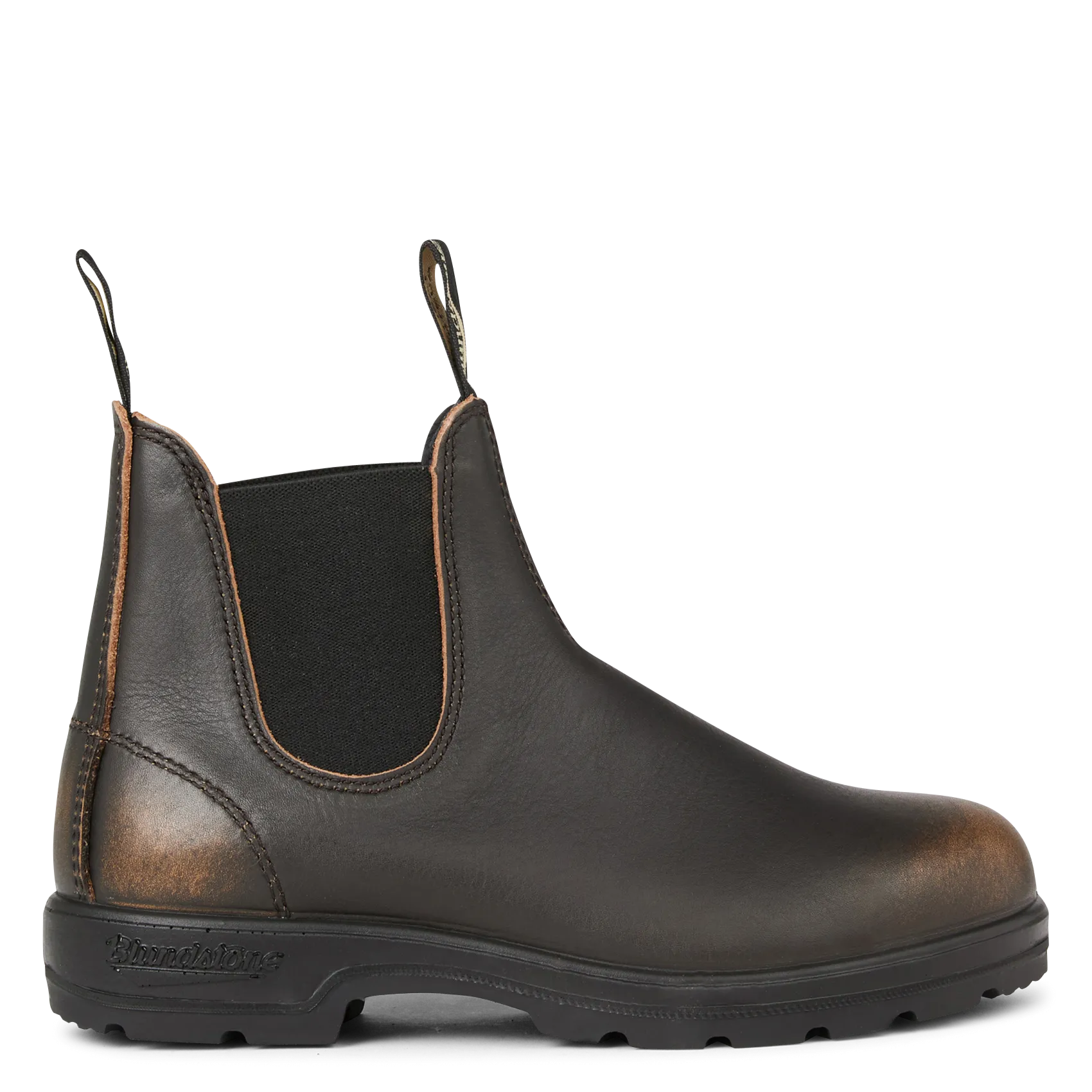 Boots Chelsea en cuir brossé Marron CLASSIC CHELSEA