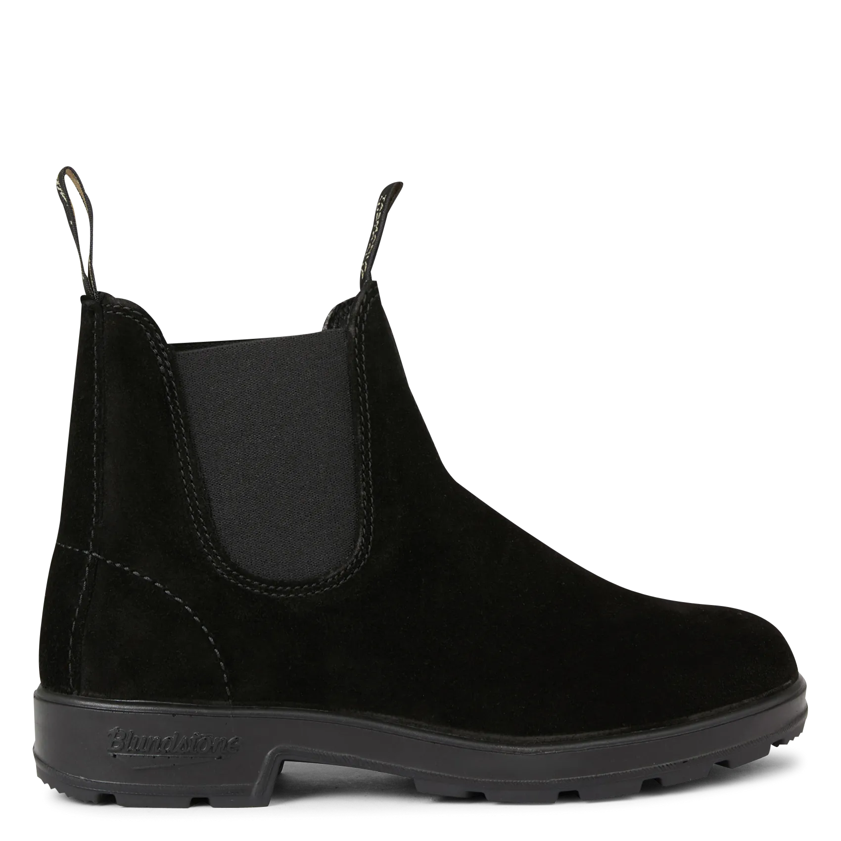 Boots Chelsea en cuir velours Noir ORIGINAL CHELSEA