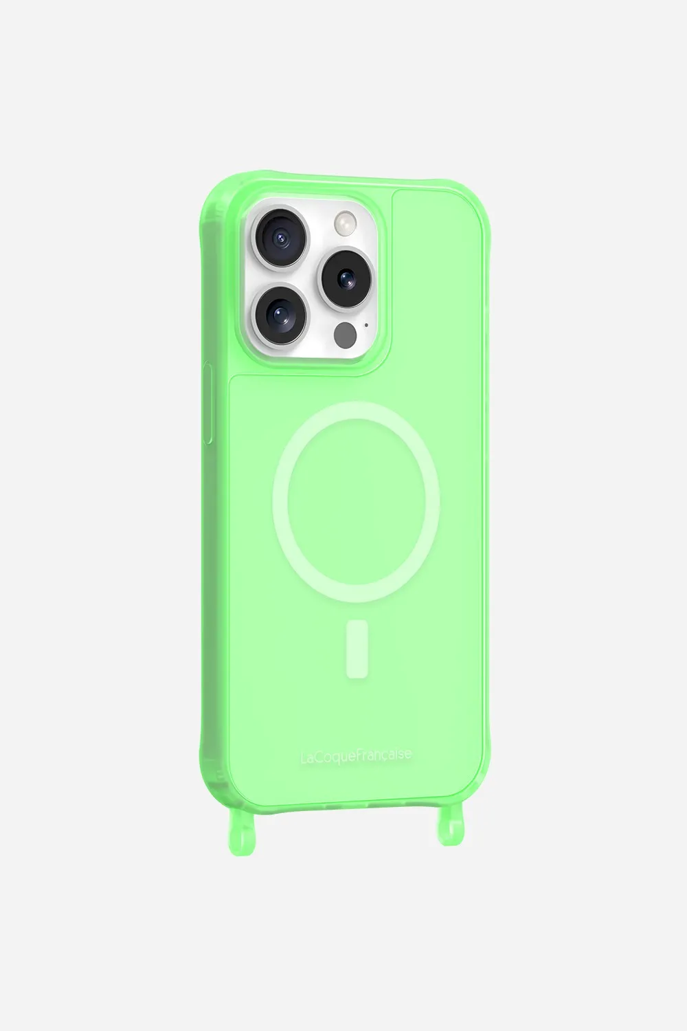 Coque de téléphone magsafe avec anneaux pour iphone 14 pro Vert