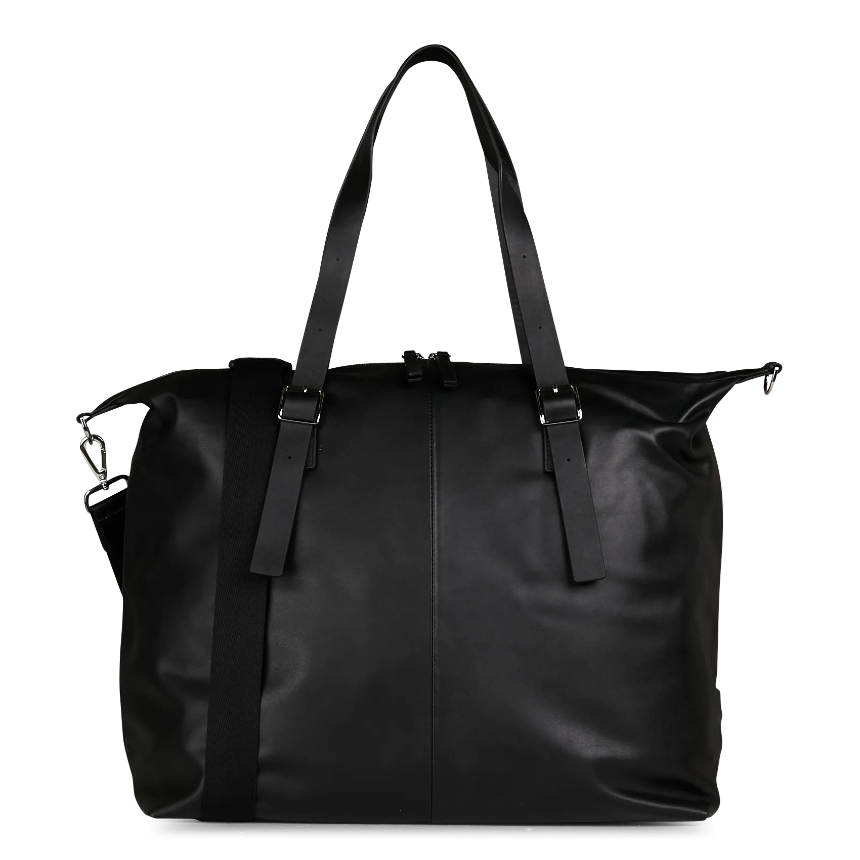 Sac week-end en cuir Noir