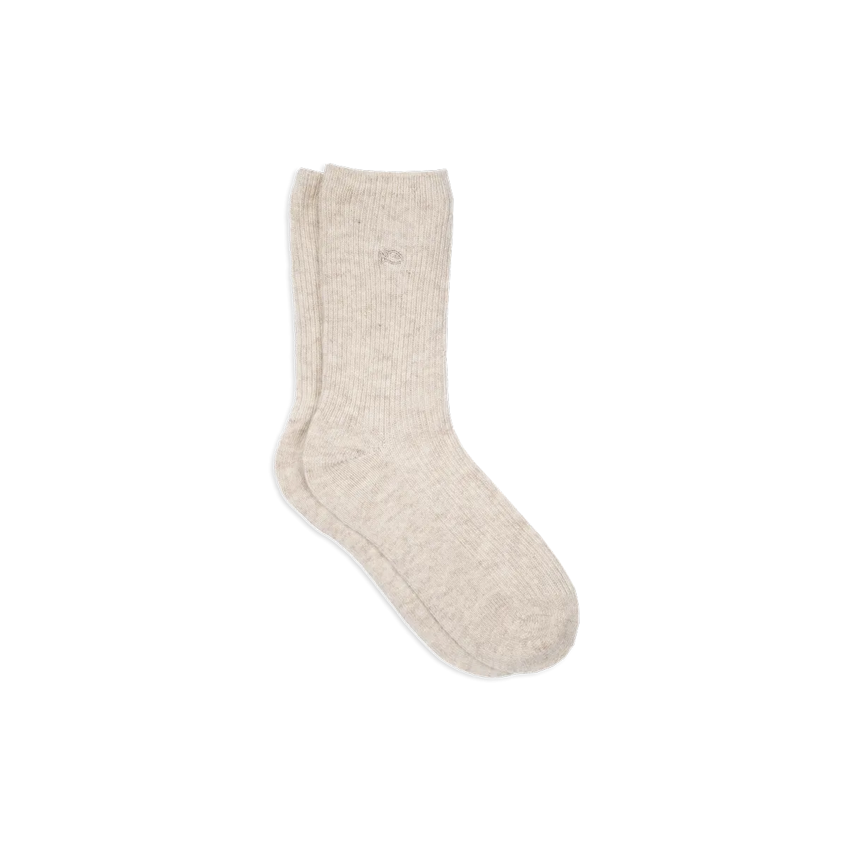 Chaussettes en laine Beige BEIGE