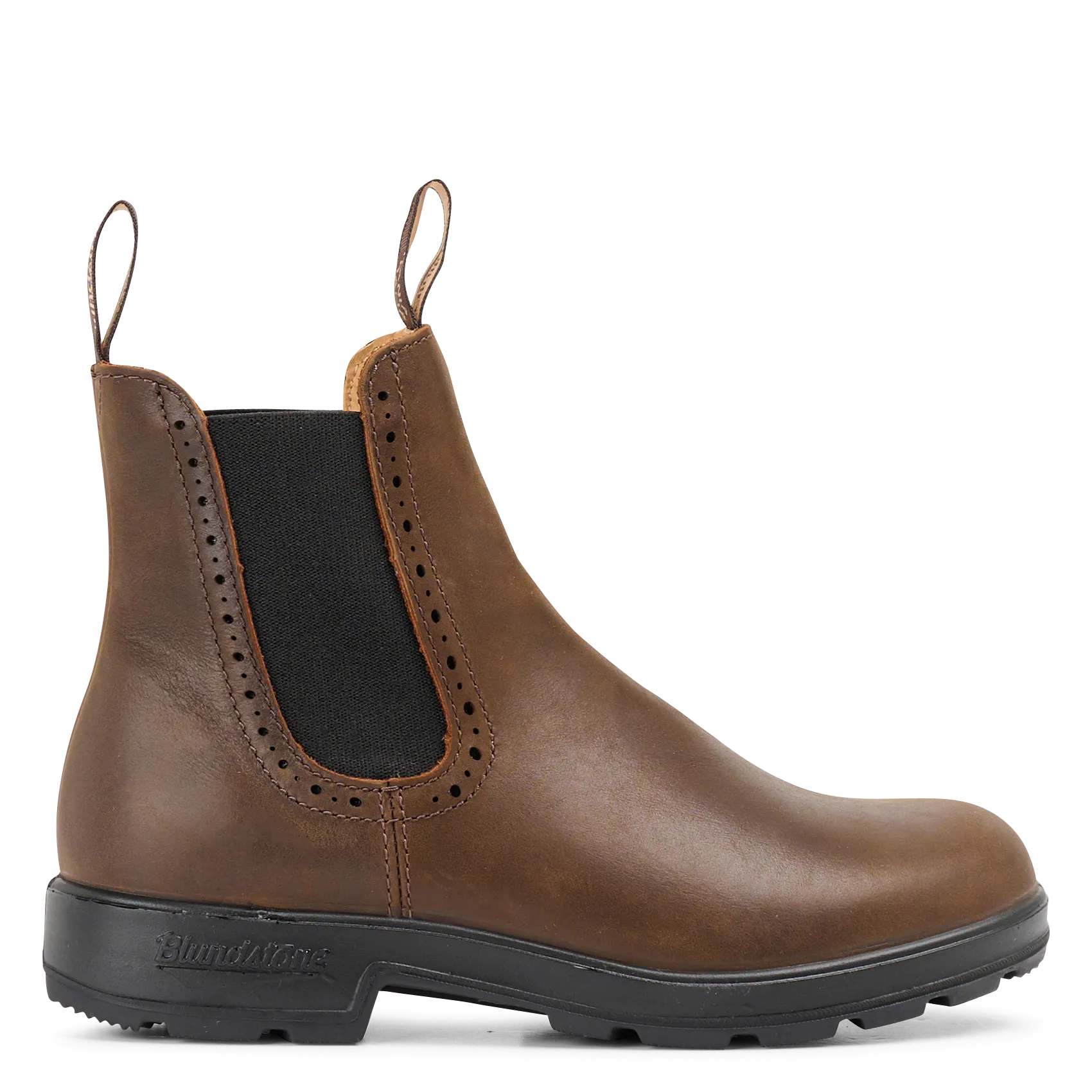 Boots en cuir mélangé Marron ORIGINAL HIGH TOP CHELSEA