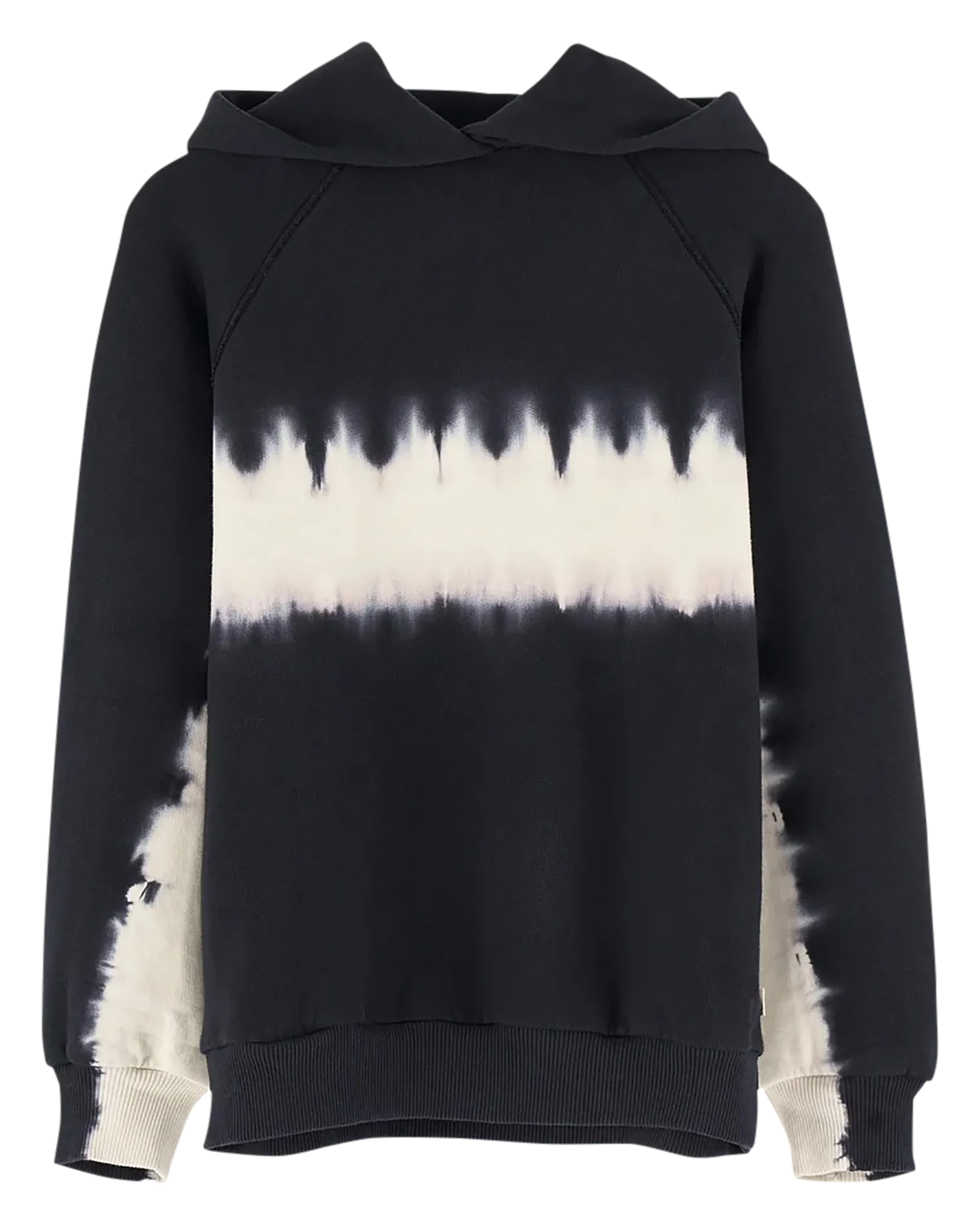 Sweat à capuche imprimé en coton Bleu CONIJ