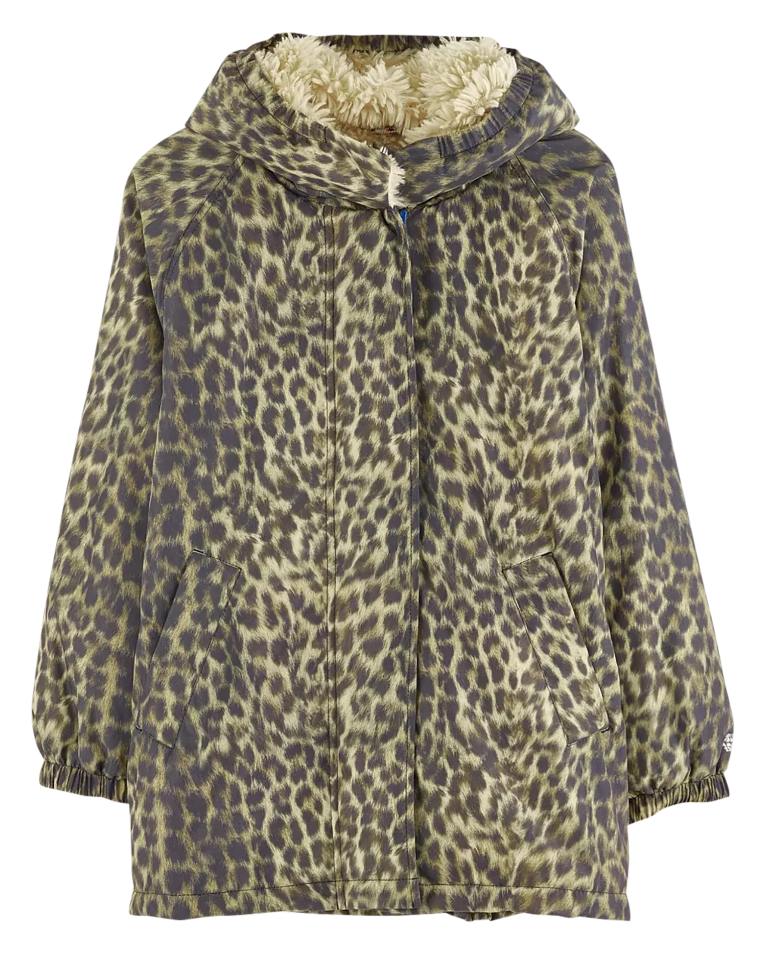 Parka longue imprimée à capuche Multicolore HARBOR