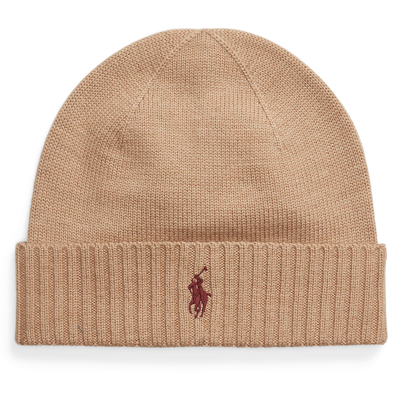 Bonnet en laine mérinos Marron