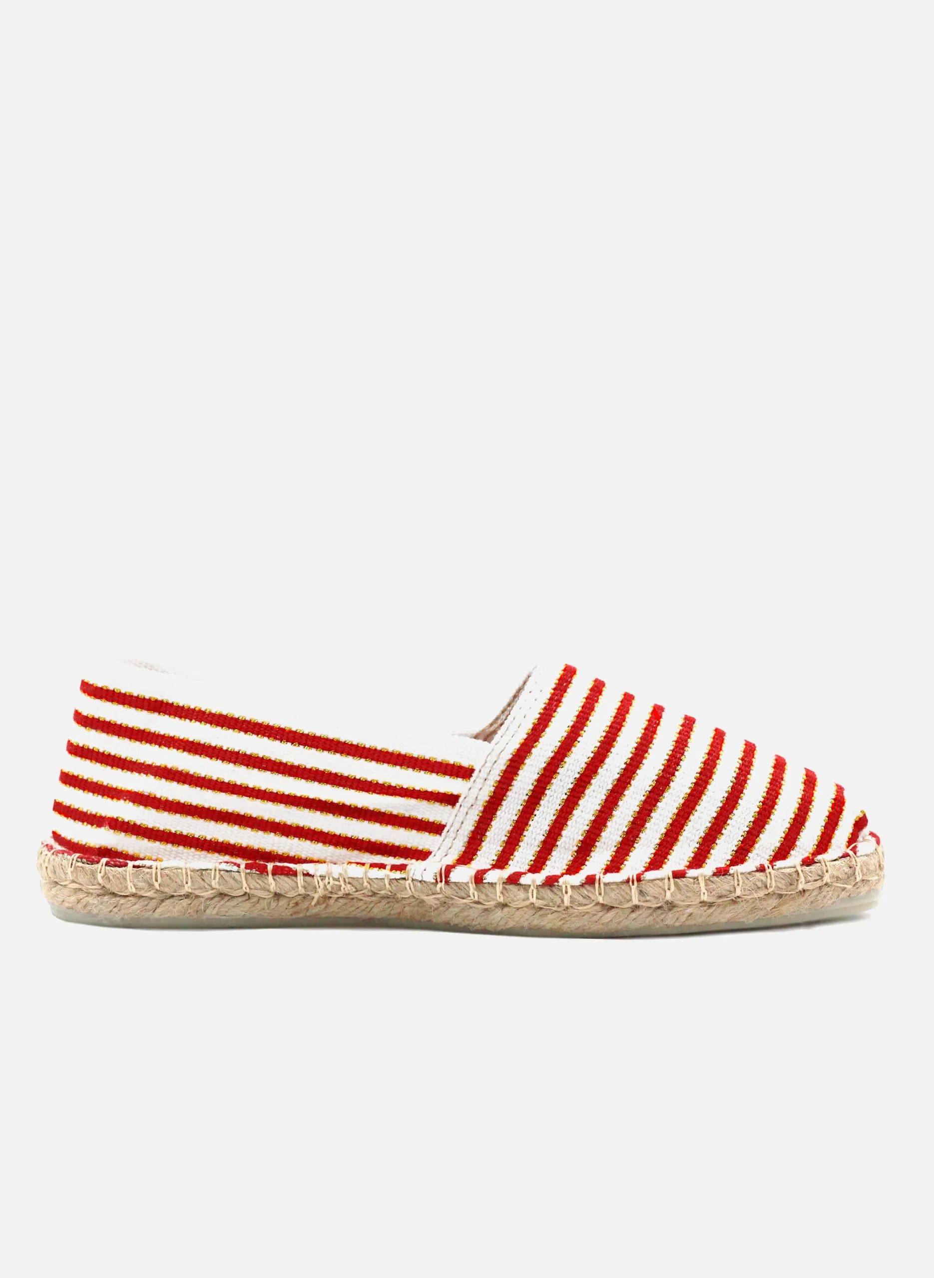 Espadrilles toile Rouge