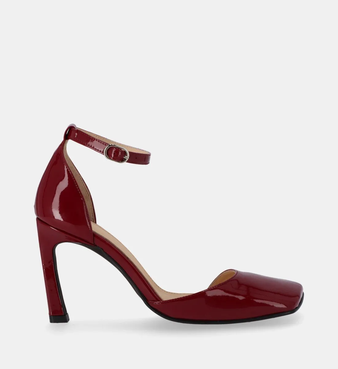 Escarpins en cuir Rouge LIEBE