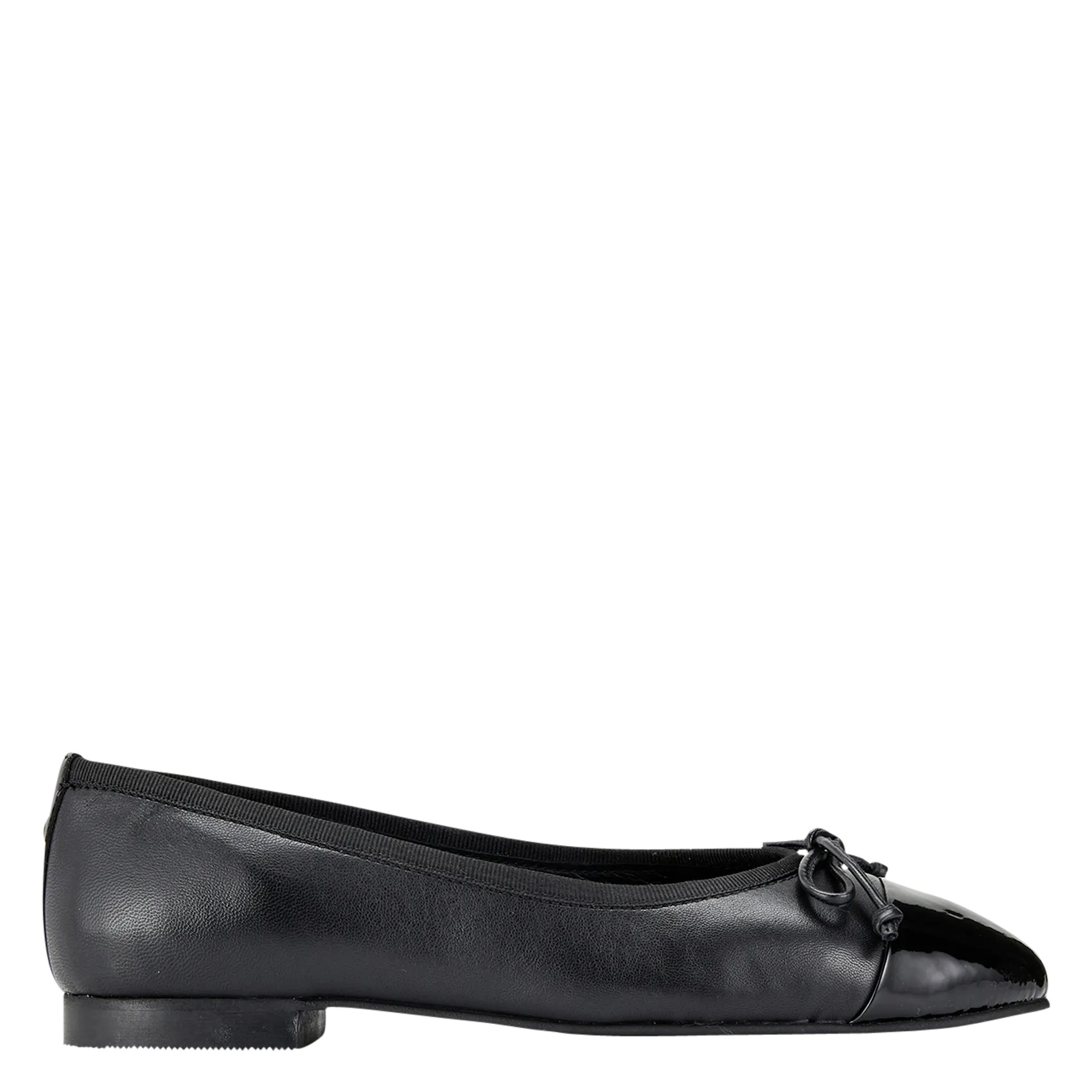Ballerines en cuir Noir SOPHIE BI