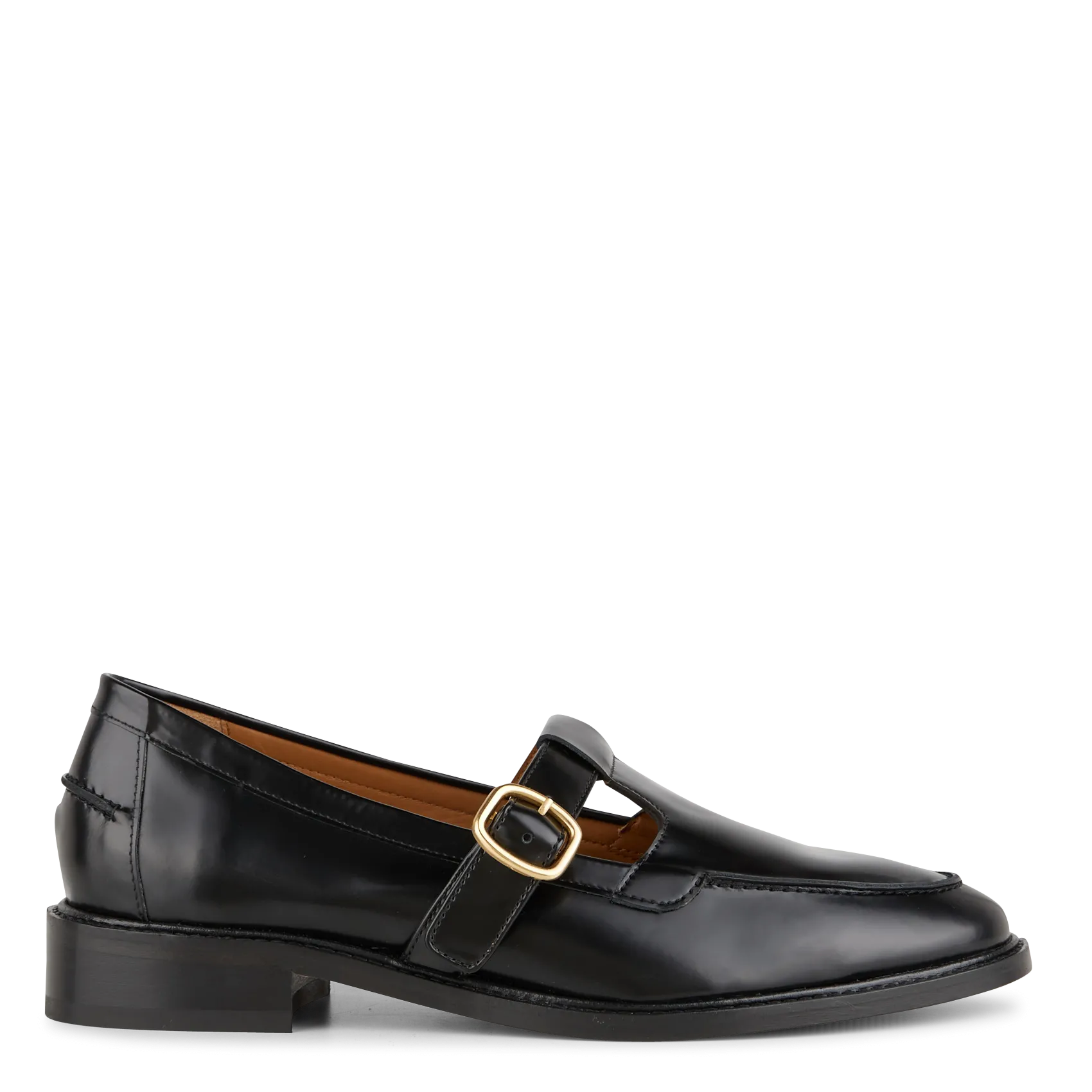 Derbies en cuir Noir N°84