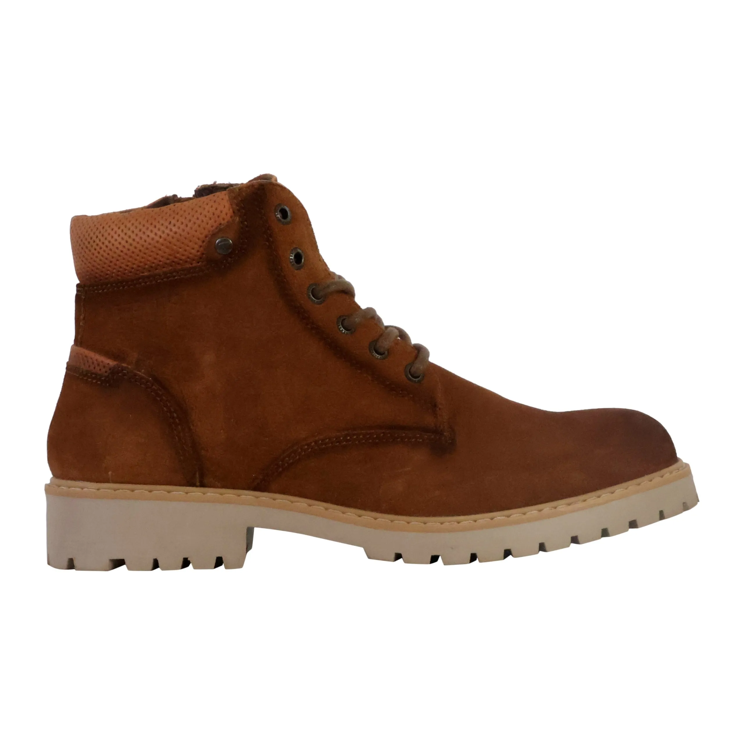 Bottines en cuir Timon Marron