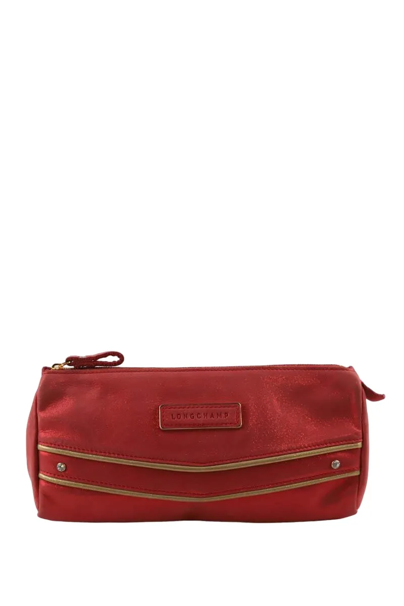 Pochette en cuir Rose