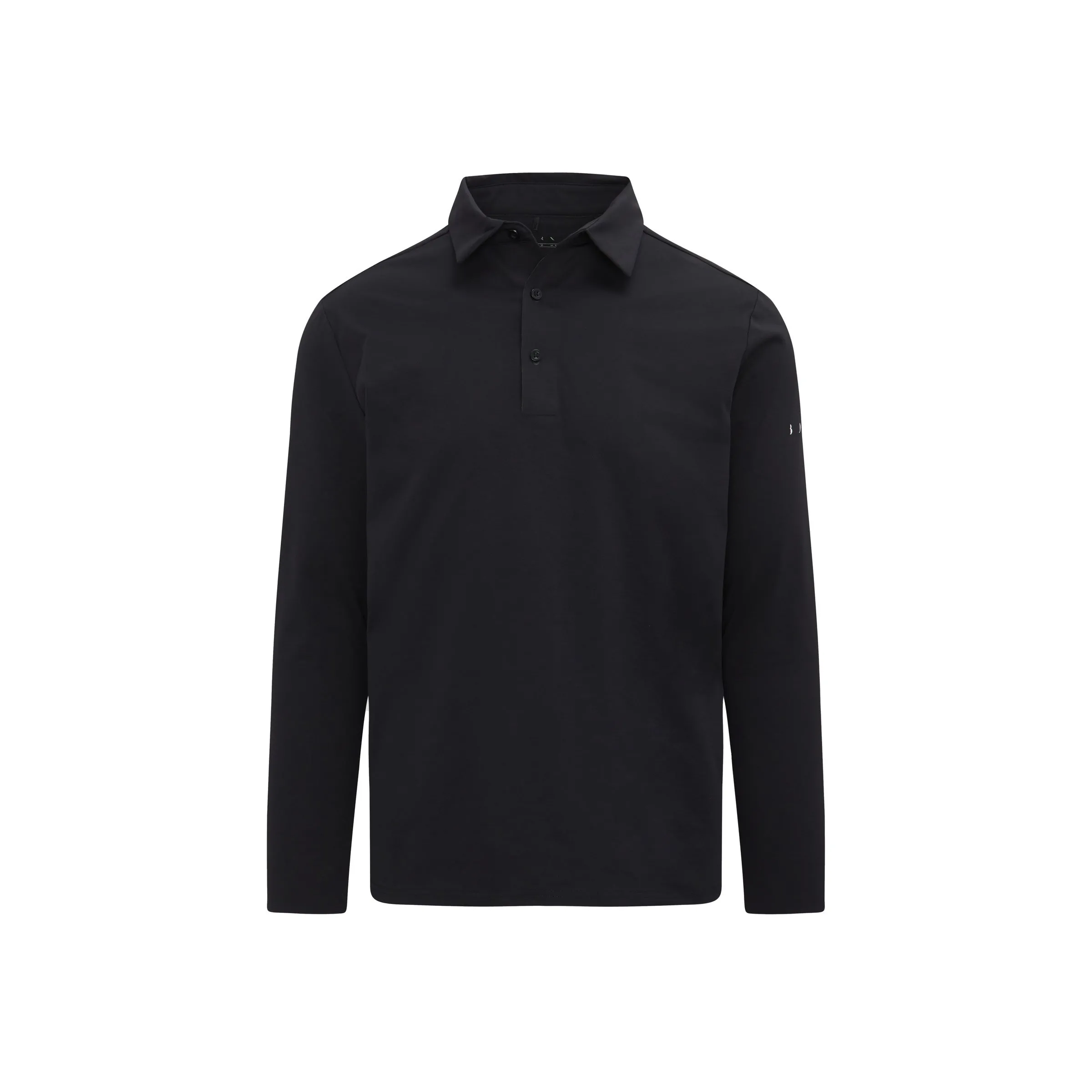 Polo maroni à manches longues avec boutons Noir MARONI