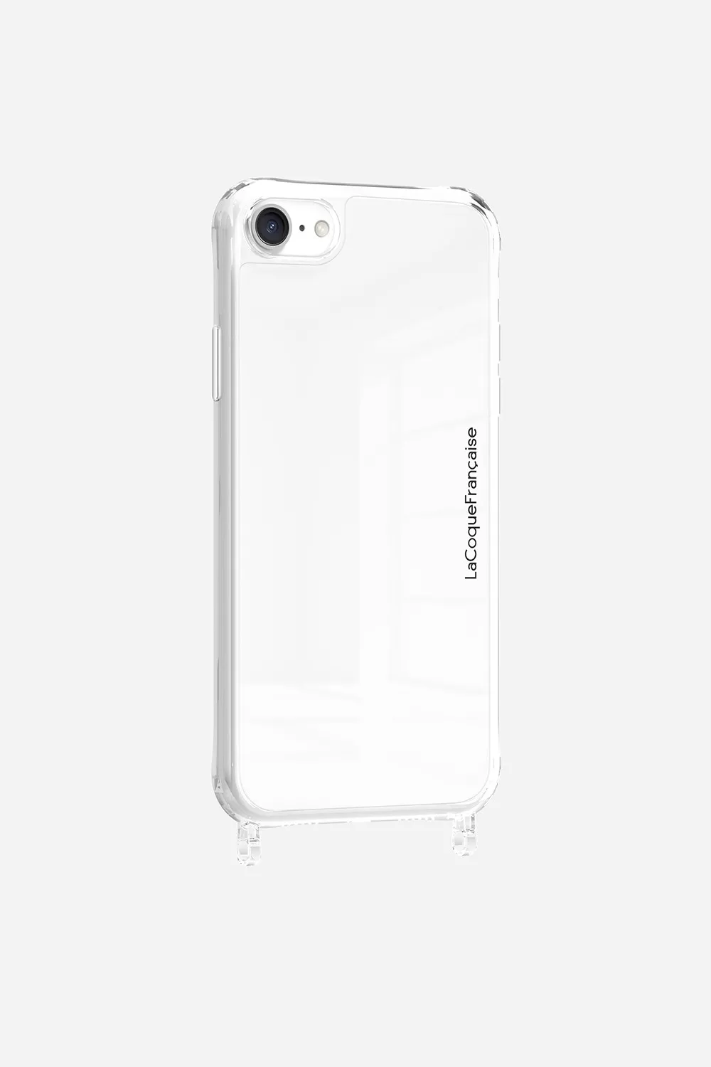 Coque de téléphone avec anneaux pour iphone 7 / 8 / se 2020 / se 2022 Argent