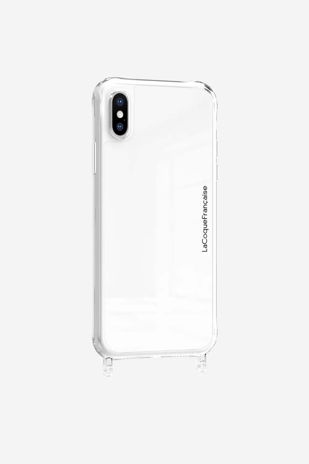 Coque de téléphone avec anneaux pour iphone x / xs Argent