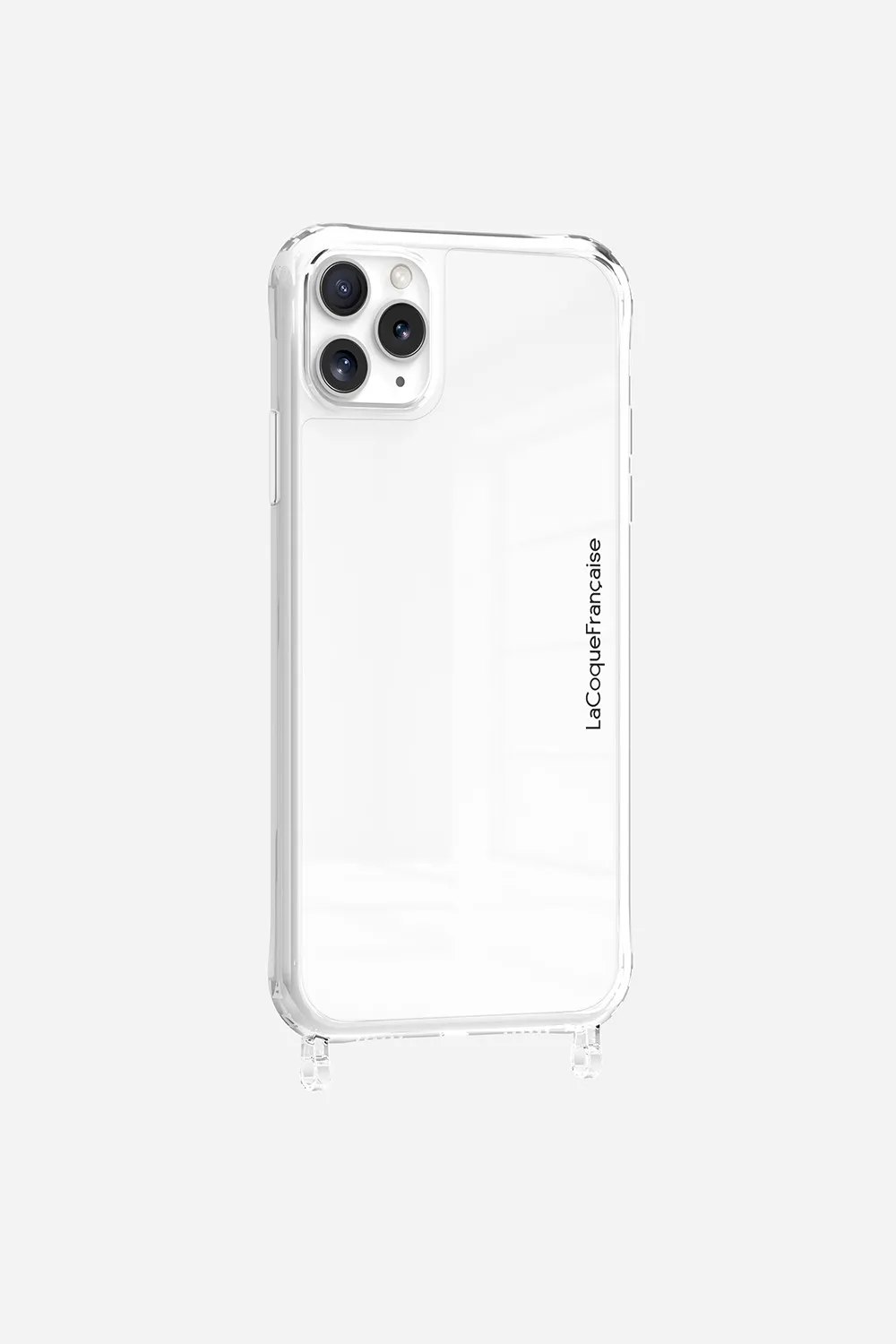 Coque de téléphone avec anneaux pour iphone 11 pro max Argent