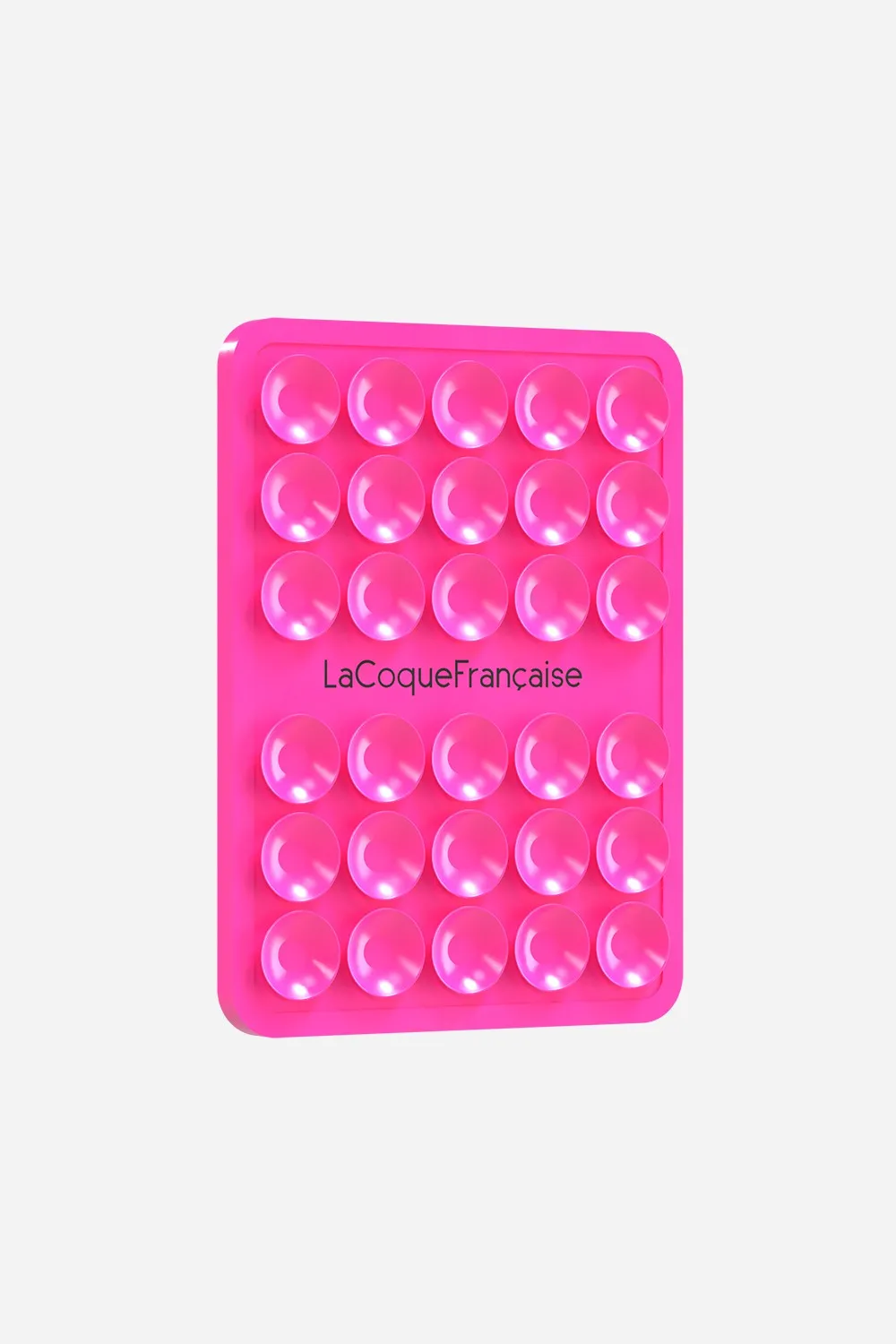Support à ventouse pour téléphone en silicone Rose
