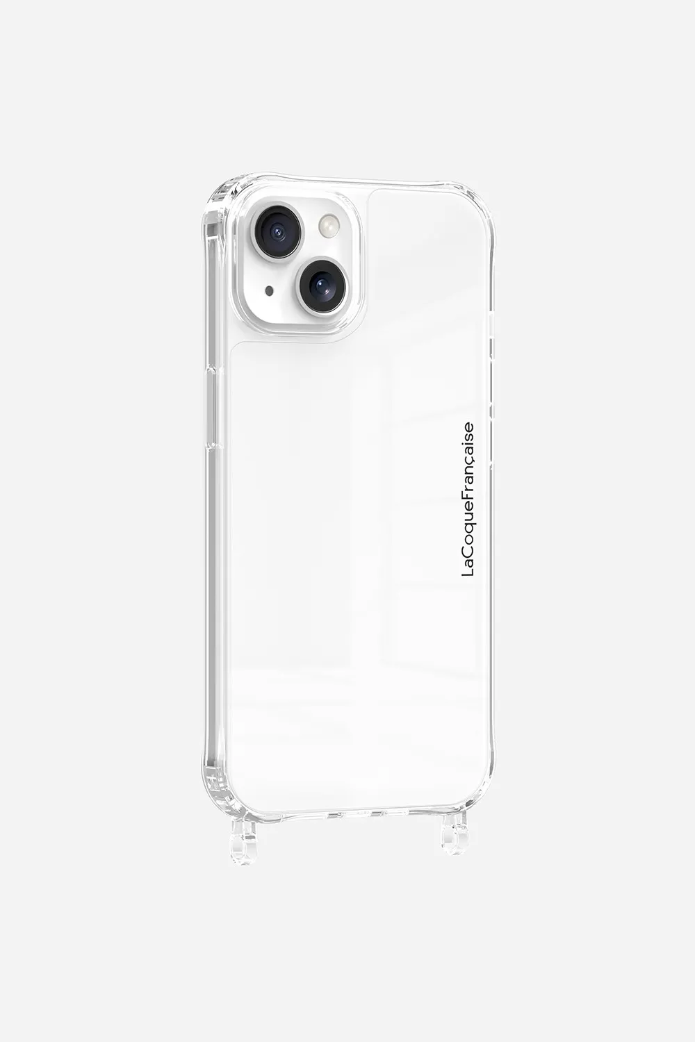 Coque de téléphone avec anneaux pour iphone 13 Argent