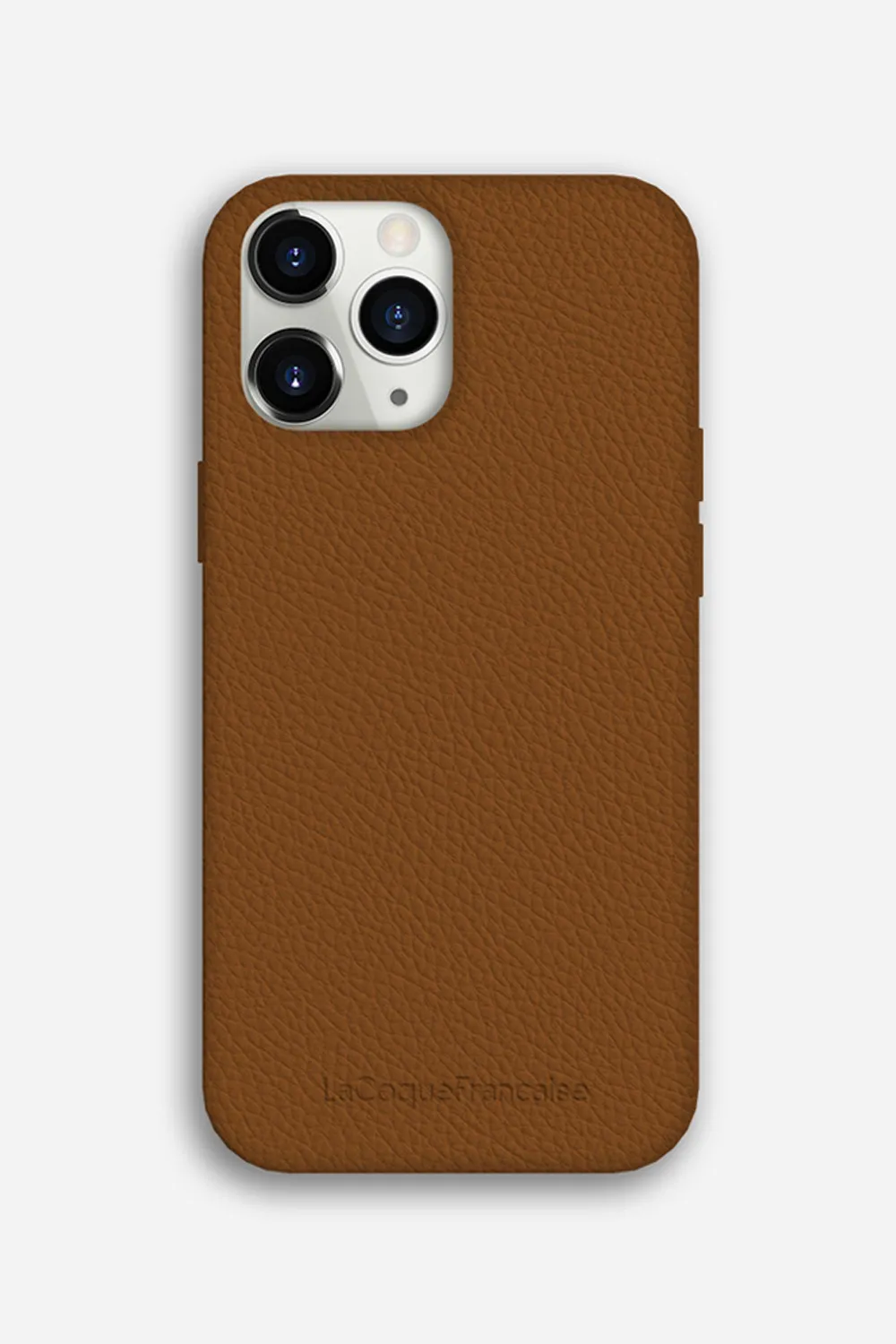 Coque de téléphone en cuir pour iphone 11 pro Marron