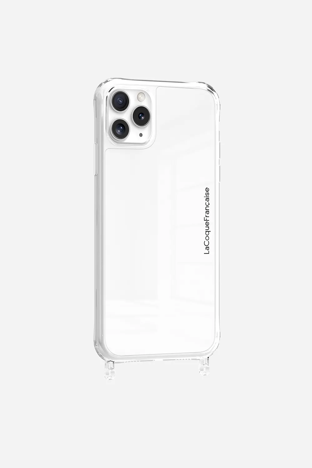 Coque de téléphone avec anneaux pour iphone 11 pro Argent