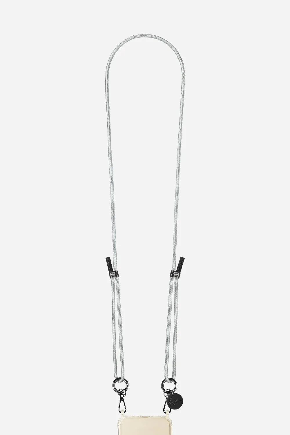 Cordon de téléphone en coton Argent NAE