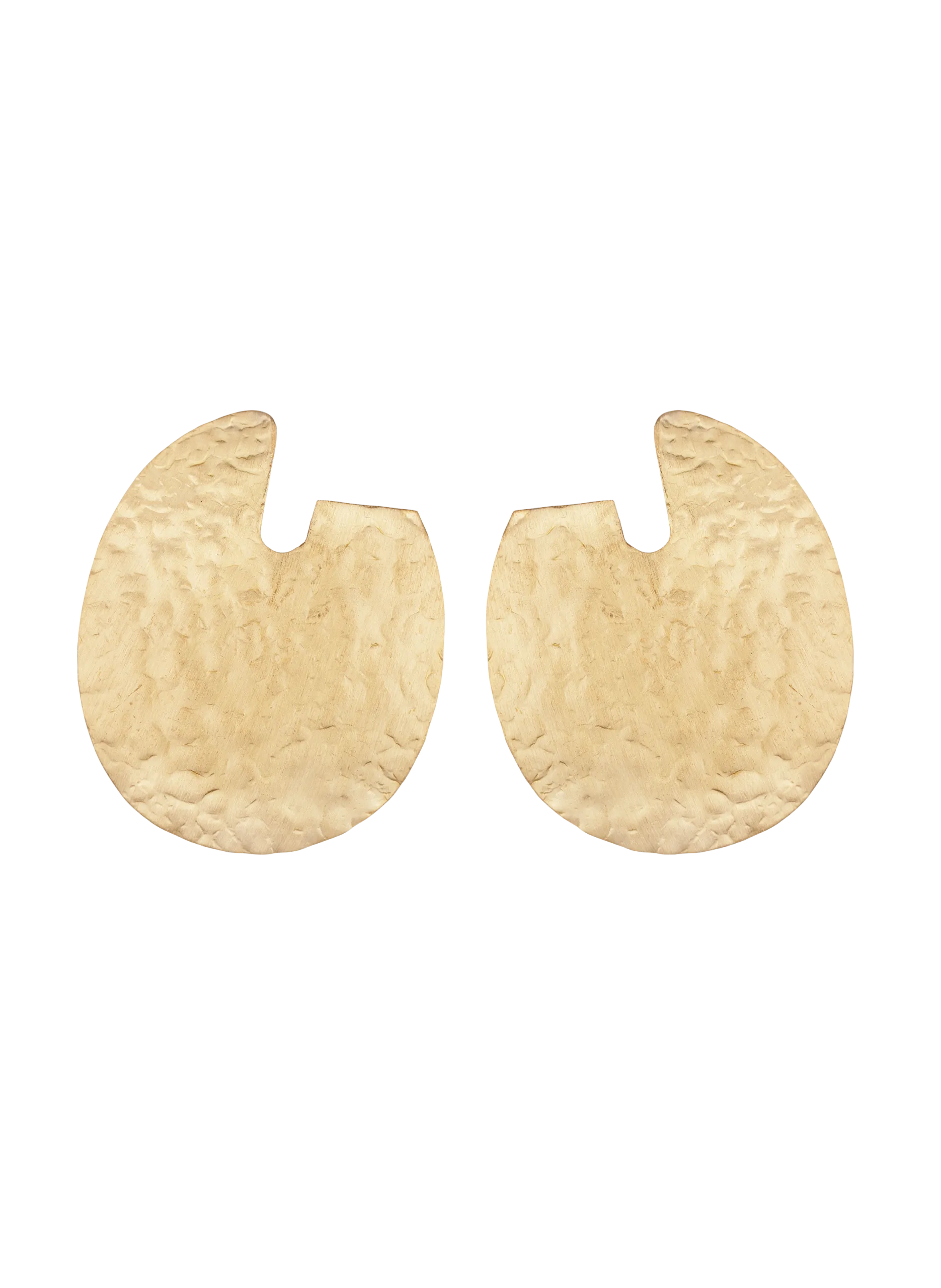 Boucles d'oreilles pendantes pour oreilles percées en laiton Doré NIKAU