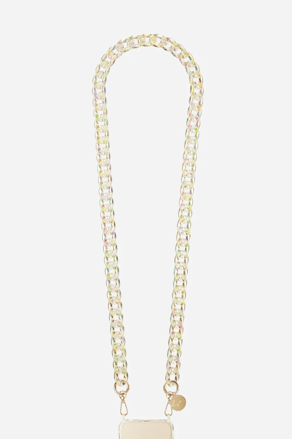 Chaîne de téléphone en résine Argent SARAH