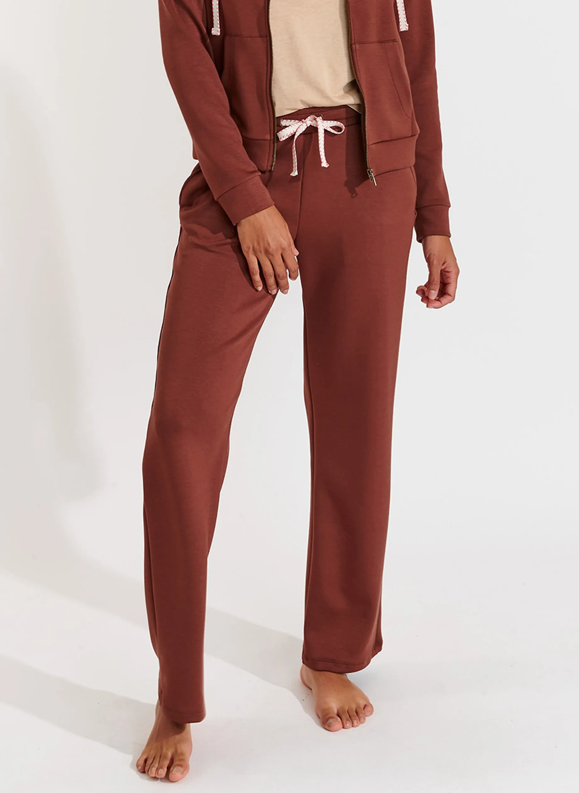 Jogging droit Marron FLOWEGA BAYJOY