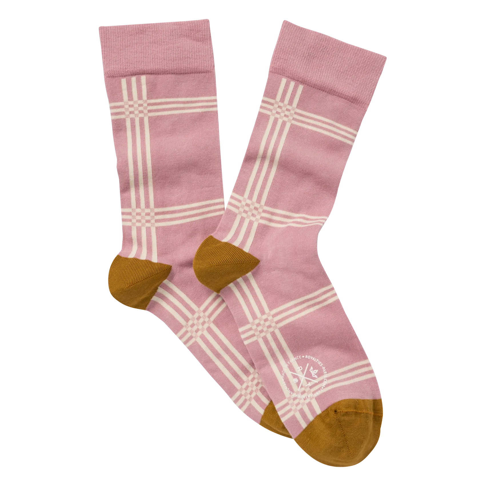 Chaussettes en coton mélangé Rose TATA